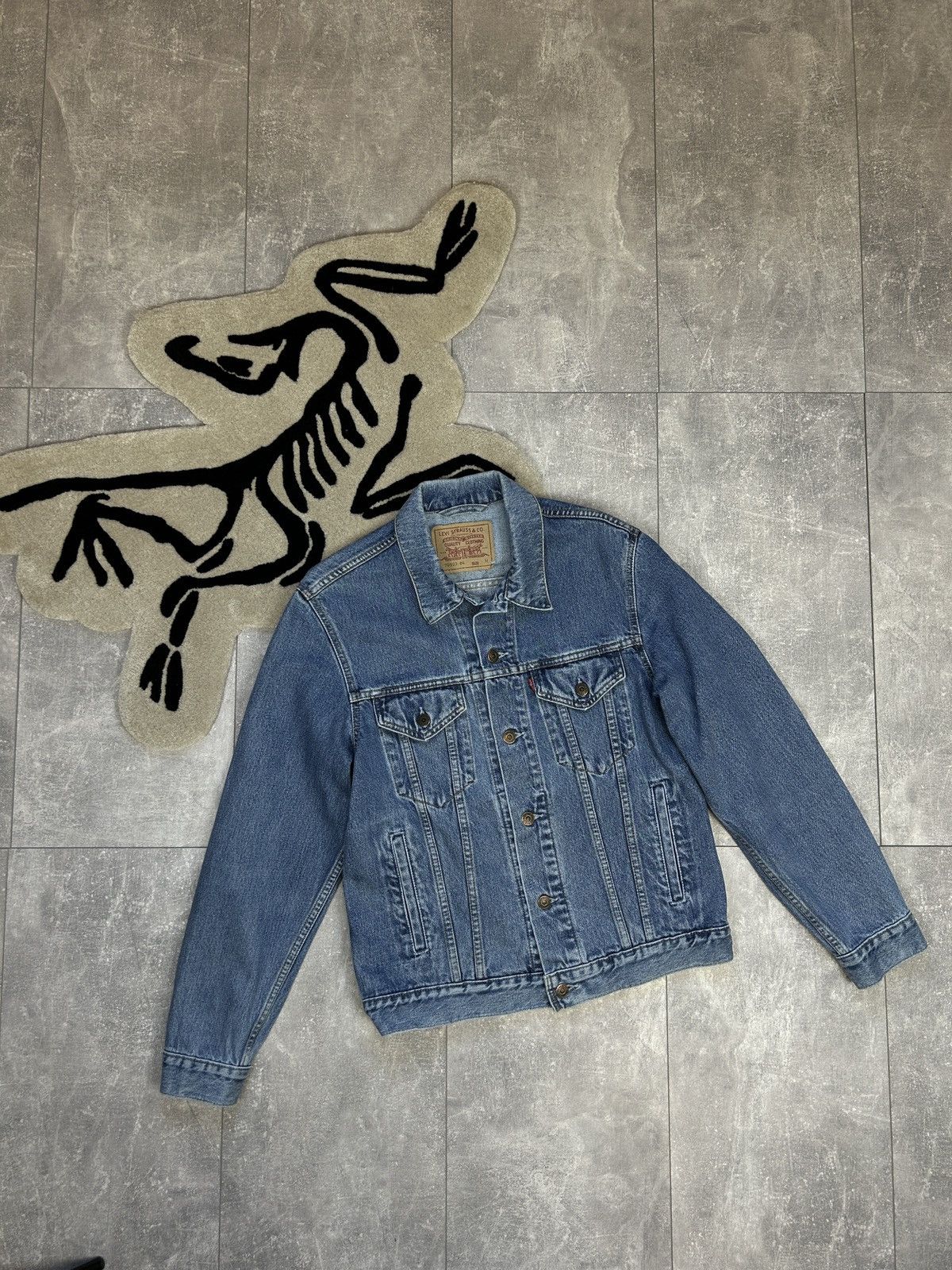Levi's × Levi's Vintage Clothing × Vintage Mens Vintage Levis Denim jacket trucker y2k streetwear rare Size US M / EU 48-50 / 2 - 20 Thumbnail
