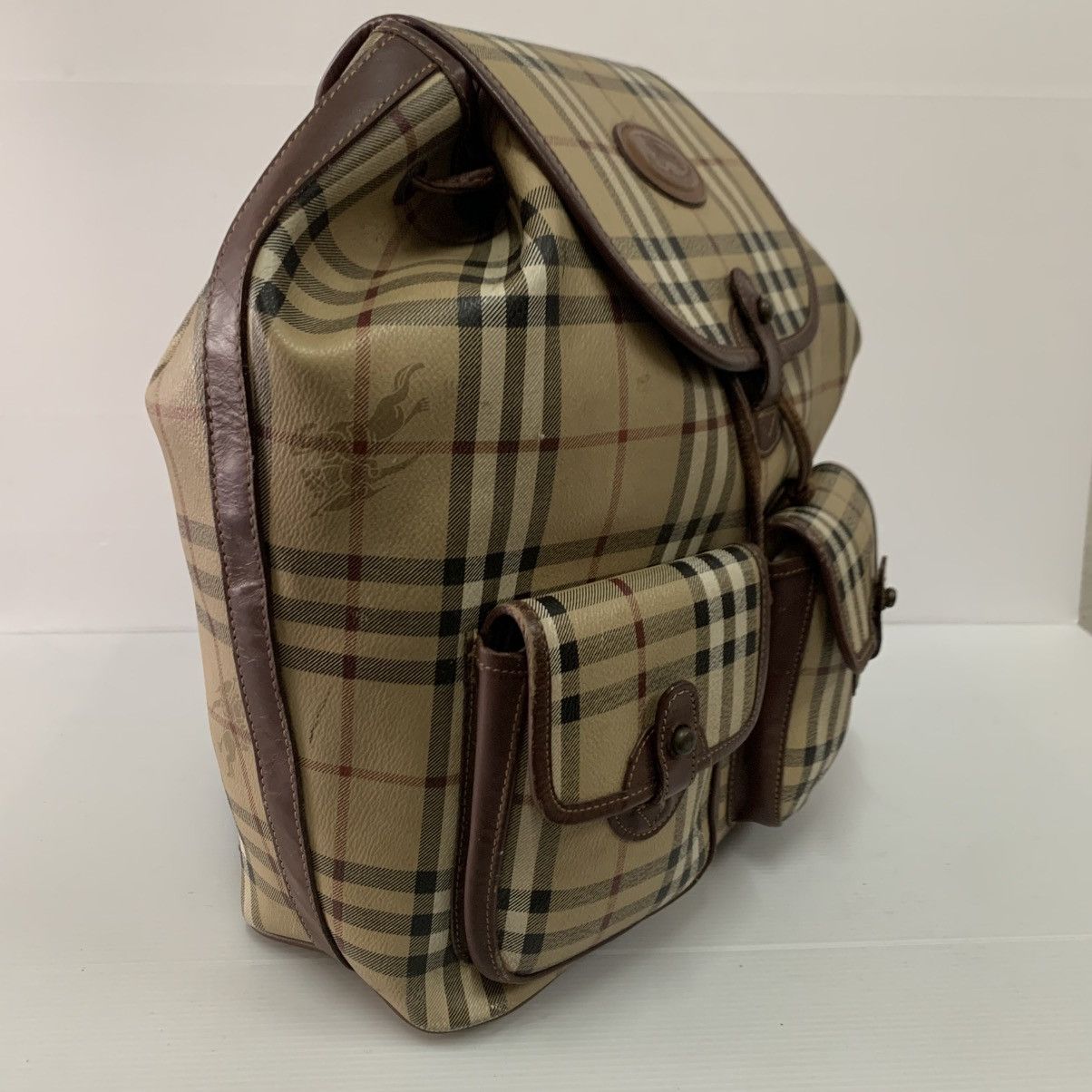 Burberry Burberrys Novacheck Large Backpack Size ONE SIZE - 6 Thumbnail