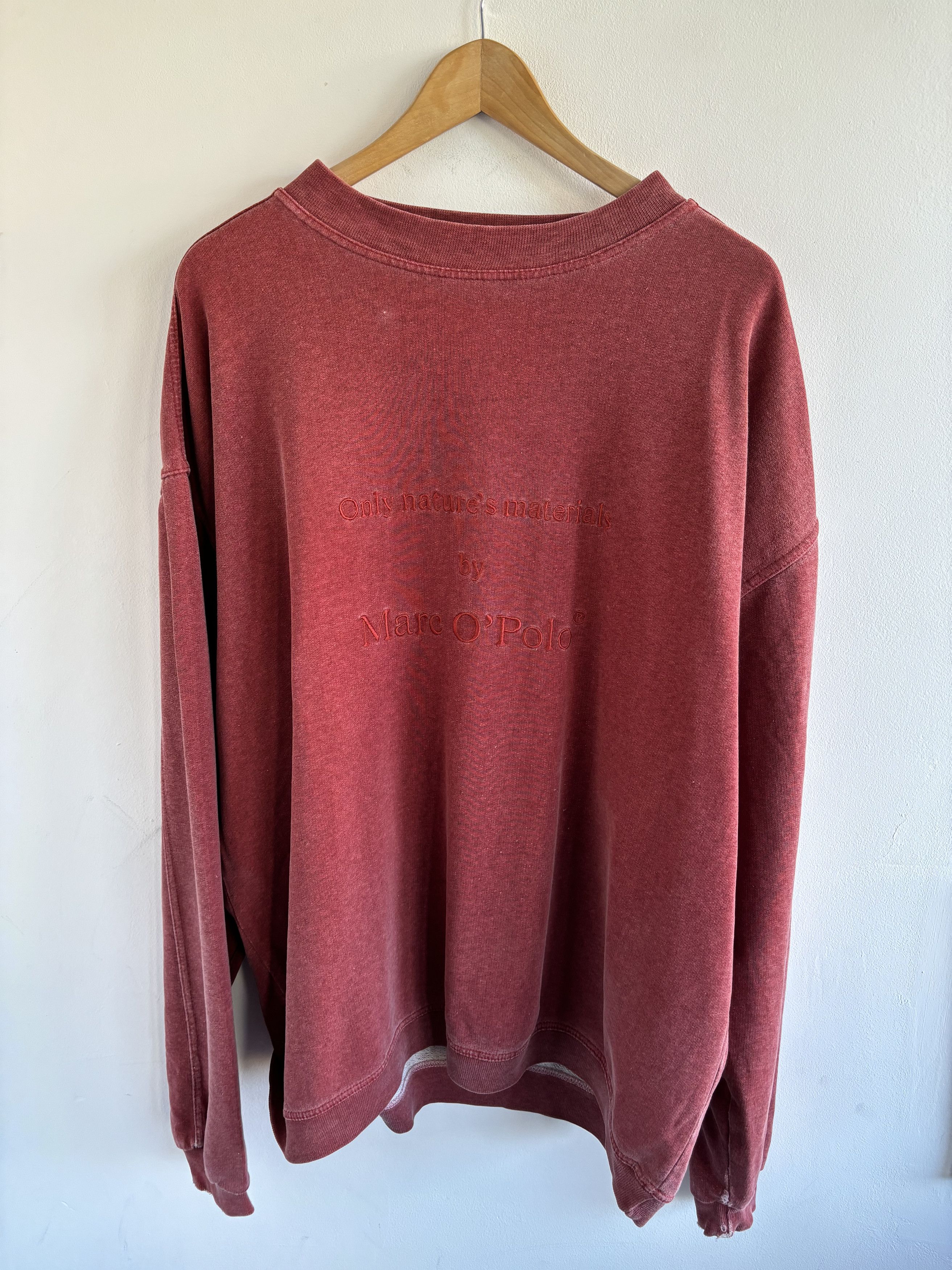 Marc O'Polo × Vintage Vintage Marc O'Polo Boxy Natures Materials Sweatshirt Size US XL / EU 56 / 4 - 4 Thumbnail