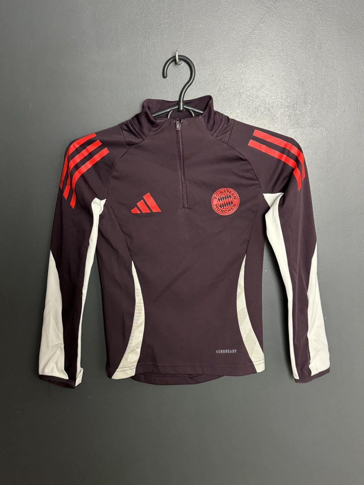 Adidas KIDS Bayern Munchen Football Training Sweatshirt Size US XS / EU 42 / 0 - 1 Thumbnail