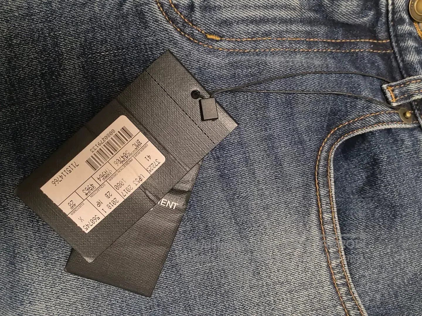 Saint Laurent Paris YSL Saint Laurent Women's Skinny Jeans. Size 25" / US 0 / IT 36 - 2 Thumbnail
