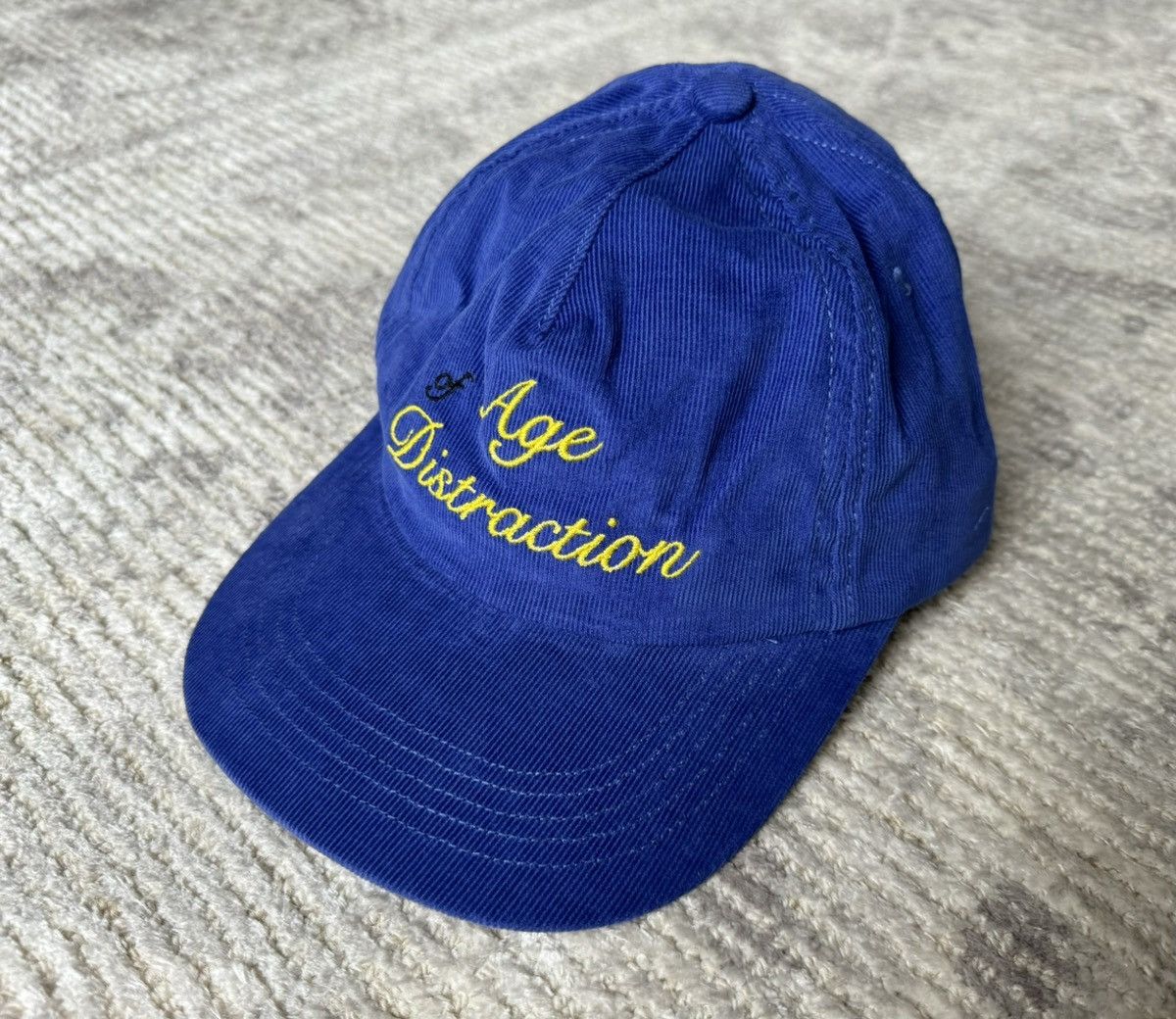 Advisory Board Crystals Advisory Board Crystals Blue Corduroy Hat Baseball ABC ABC. Size ONE SIZE - 1 Thumbnail