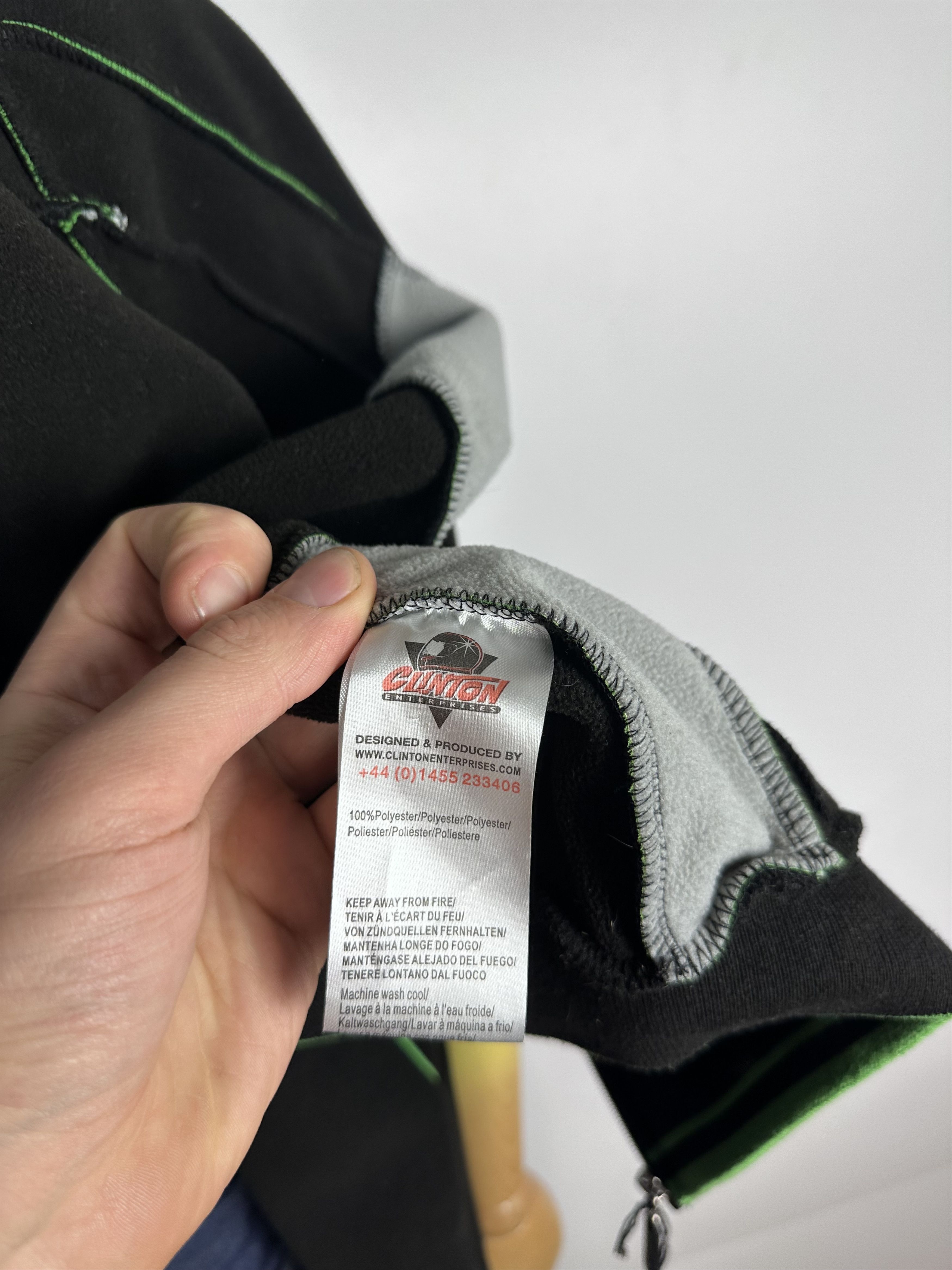 Vintage Kawasaki Massingberd Jacket Black Green Fleece Mens Size L Size US L / EU 52-54 / 3 - 10 Thumbnail
