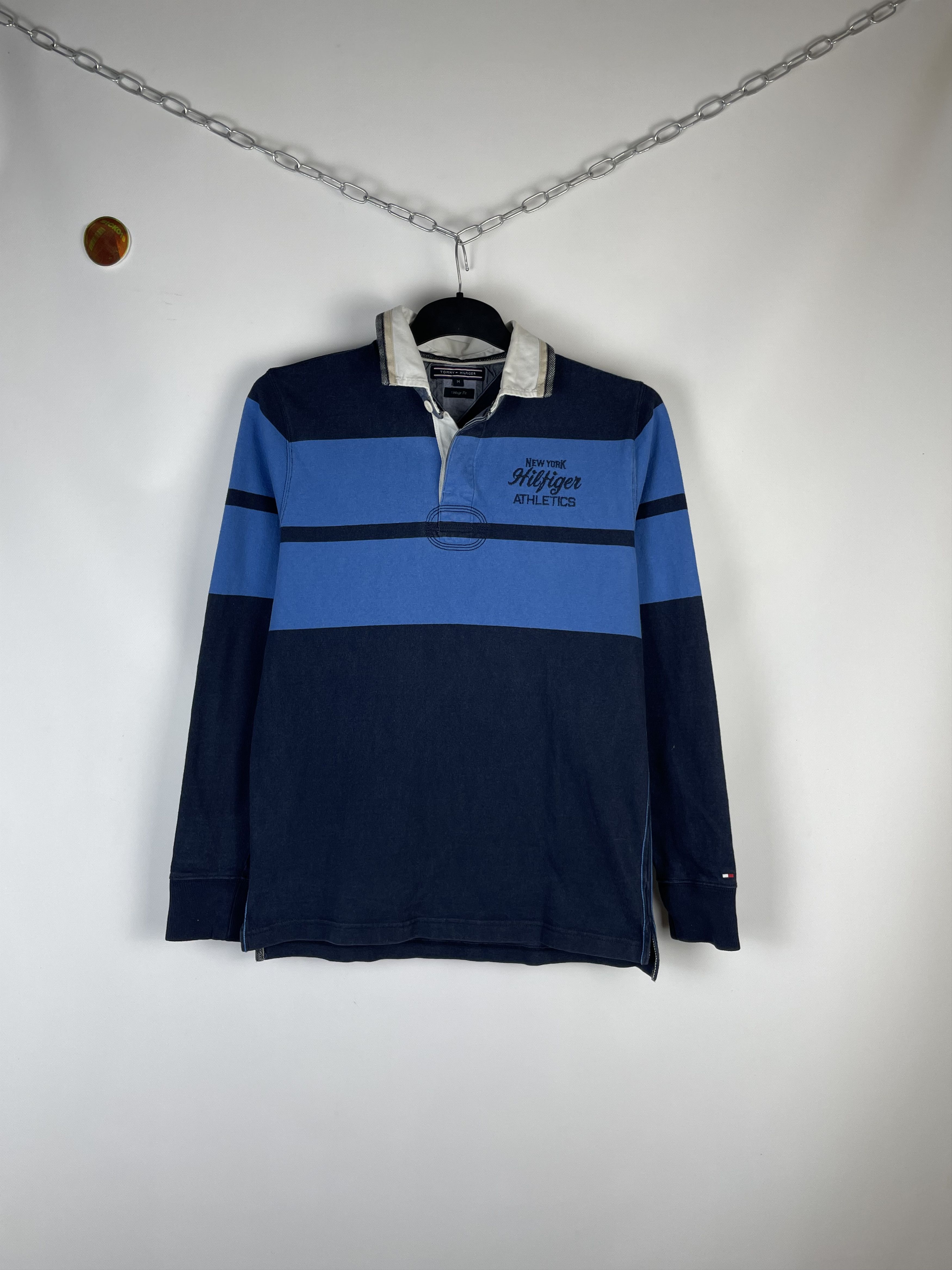 Other Vintage Tommy Hilfiger Rugby Long Sleeve 90s Size US M / EU 48-50 / 2 - 1 Thumbnail