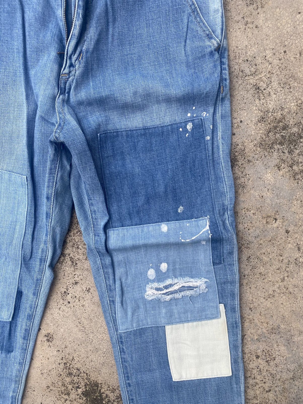 Designer × Japanese Brand Japanese Brand Nico And Patchwork Jeans Size US 30 / EU 46 - 7 Thumbnail