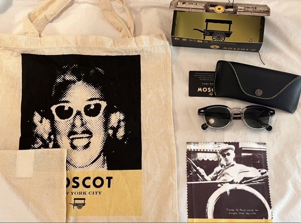 Moscot Moscot Lemtosh Black Crystal 49 Size ONE SIZE - 1 Thumbnail