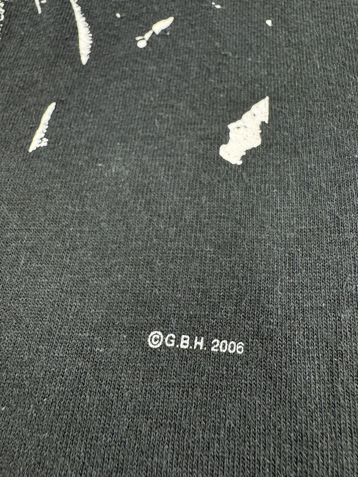 Band Tees Charged G.B.H GBH 2006 00S Tour Faded Merch Band Tee T Shirt Size US L / EU 52-54 / 3 - 7 Thumbnail