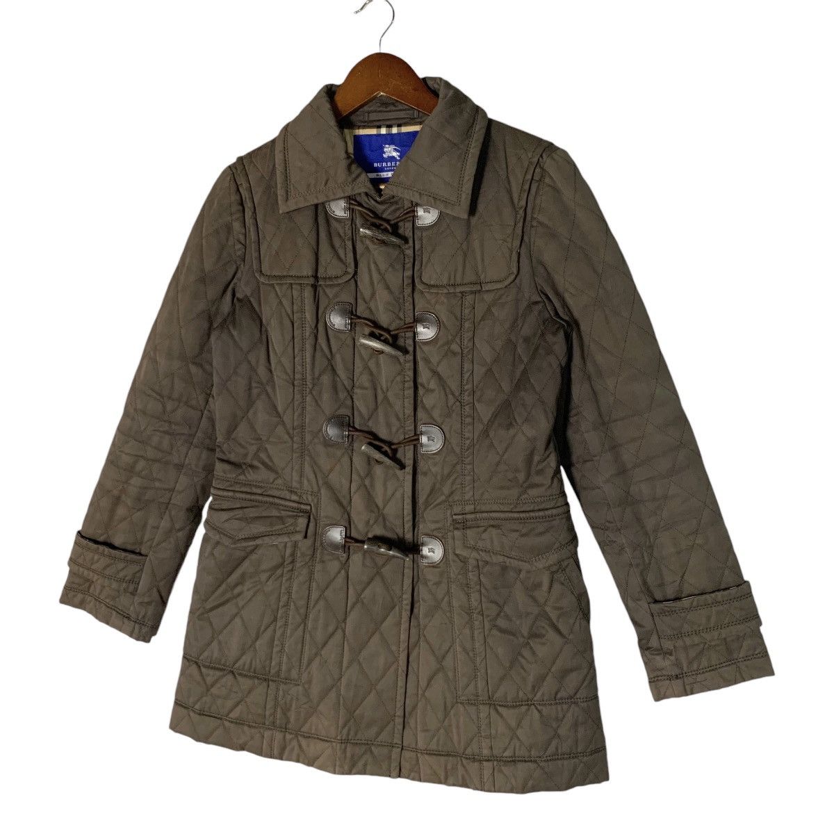 Burberry Vintage Burberry London Nova Check Quilted Coat Size 40 Size M / US 6-8 / IT 42-44 - 4 Thumbnail