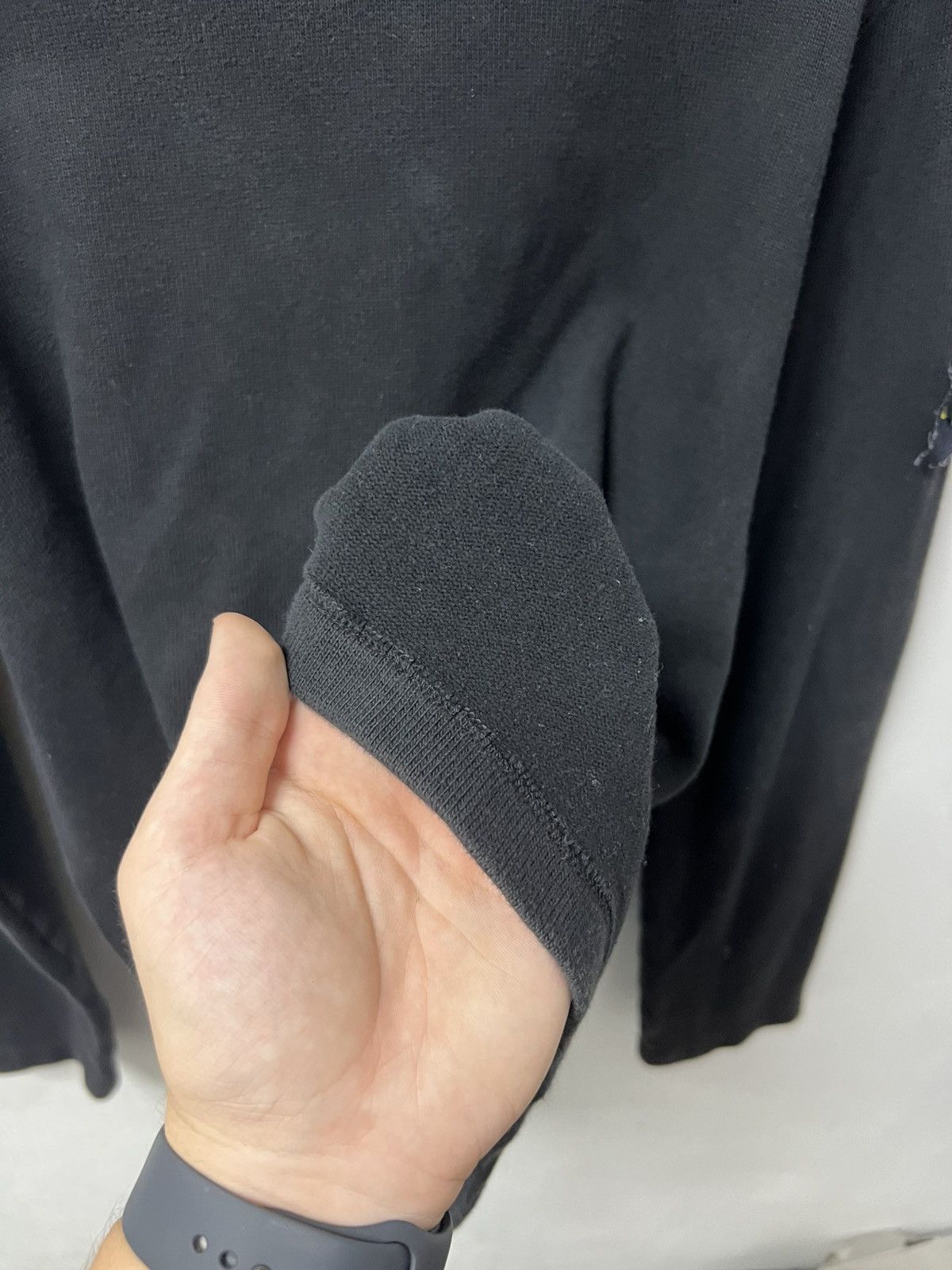 Stone Island Vintage Stone Island Black Sweater Size US L / EU 52-54 / 3 - 12 Thumbnail
