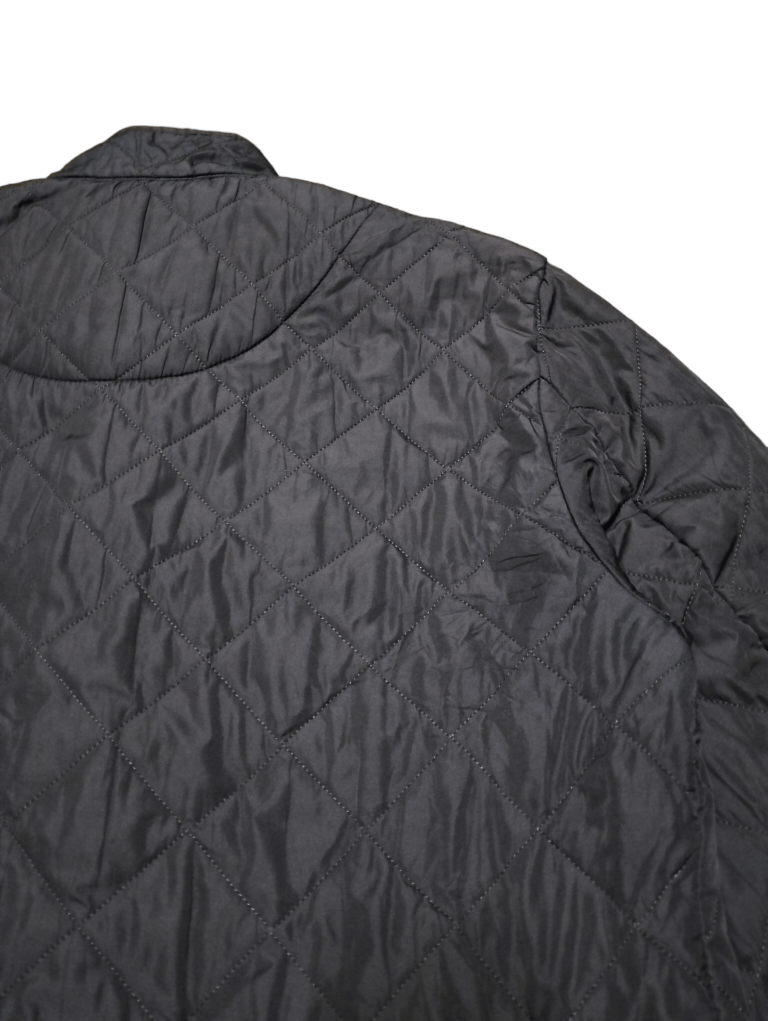 Barbour Vintage Barbour Quilted Zipper Button Jacket Sunfaded Size US M / EU 48-50 / 2 - 11 Thumbnail