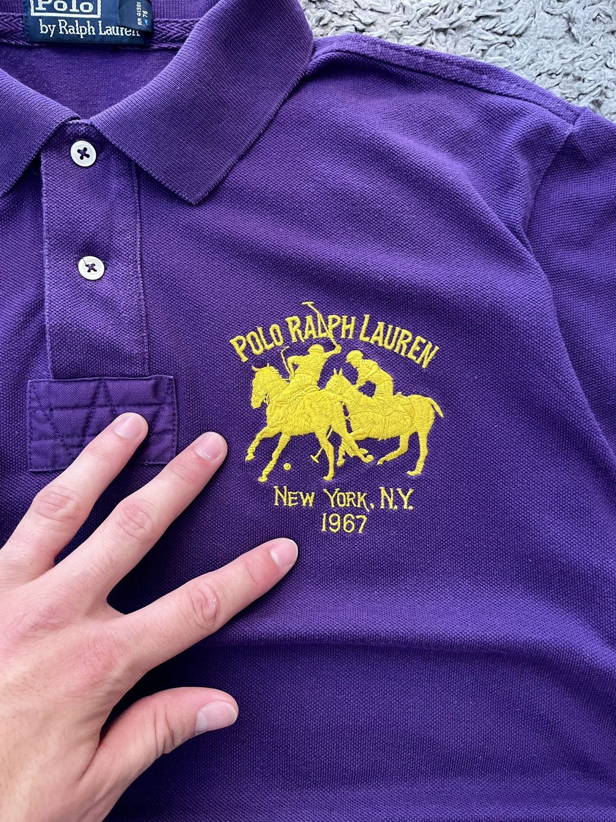 Polo Ralph Lauren × Vintage 00s Polo Ralph Lauren Streetwear Chief Keef Vintage Big Logo Size US XL / EU 56 / 4 - 8 Thumbnail