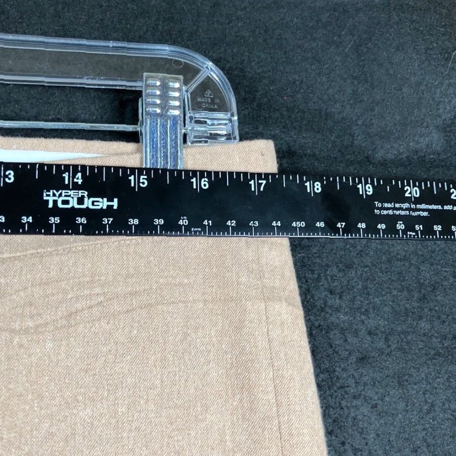 Banana Republic Banana Republic Womens Pants Sand Mid Rise Sloan Fit Straight Stretch 10 Size 32" / US 10 / IT 46 - 7 Thumbnail