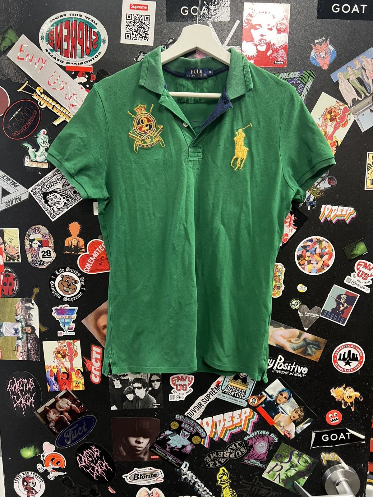 Polo Ralph Lauren Vintage Polo Big Pony Big Emblem Shirt Size XL / US 12-14 / IT 48-50 - 1 Thumbnail