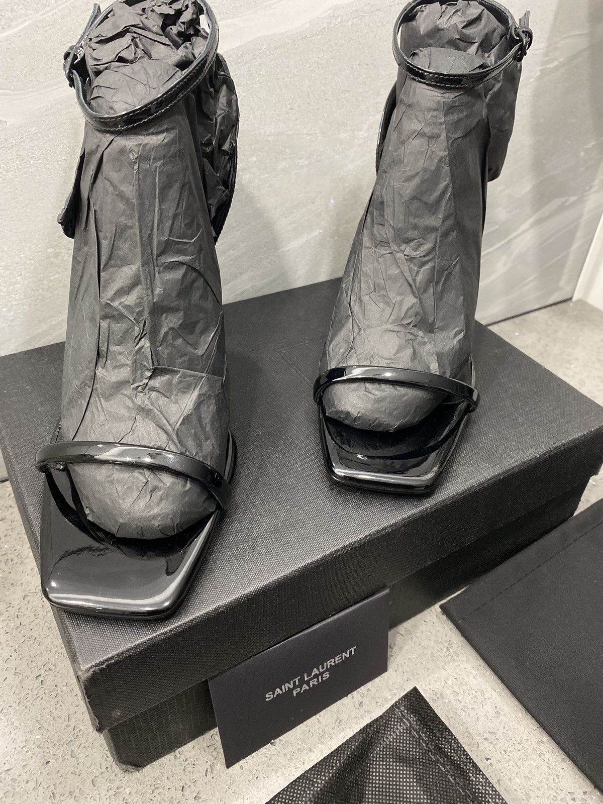 Yves Saint Laurent YSL heels sandal edition Size US 9.5 / IT 39.5 - 4 Thumbnail