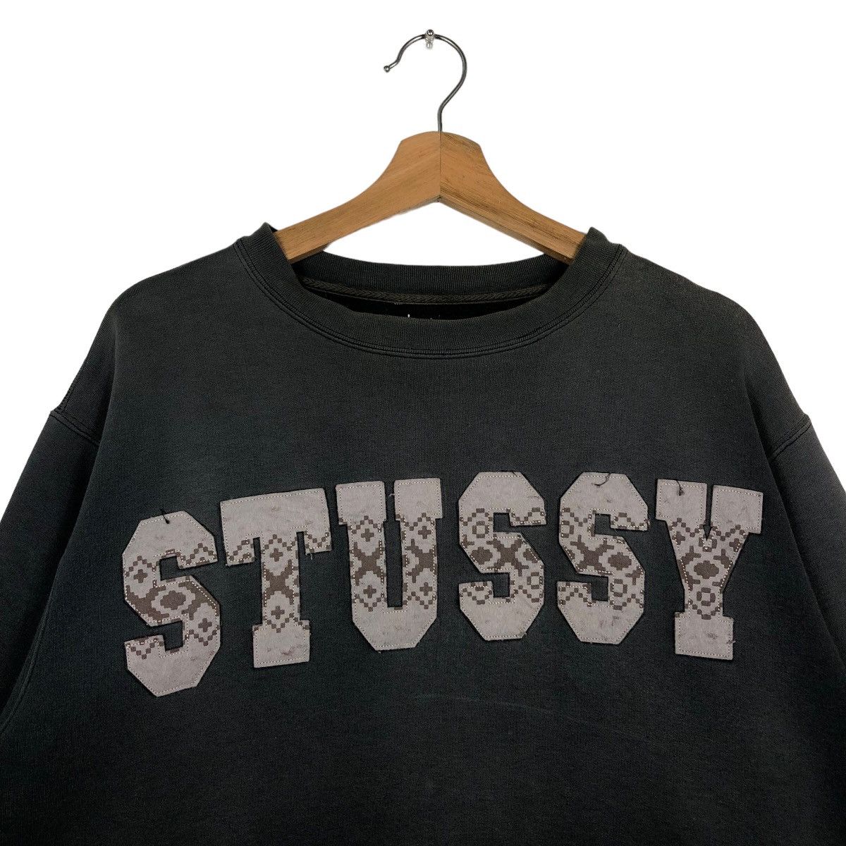Stussy 🔥Come With Tag Vintage Sweatshirt Crewneck Stussy Big Logo Size US M / EU 48-50 / 2 - 2 Thumbnail