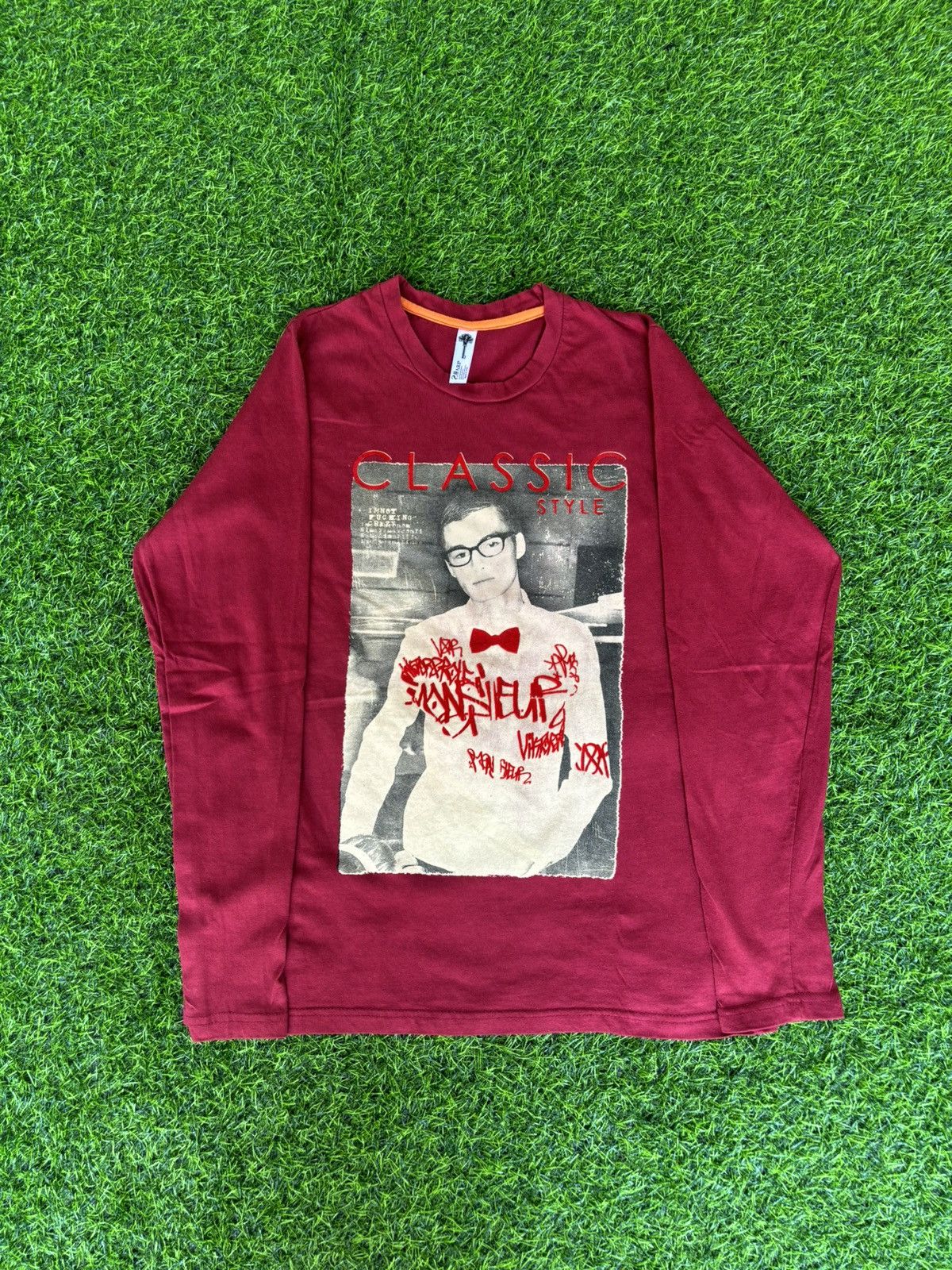 Hysteric Glamour Y2k Classic Style Phototee Longsleeve Size US M / EU 48-50 / 2 - 1 Thumbnail