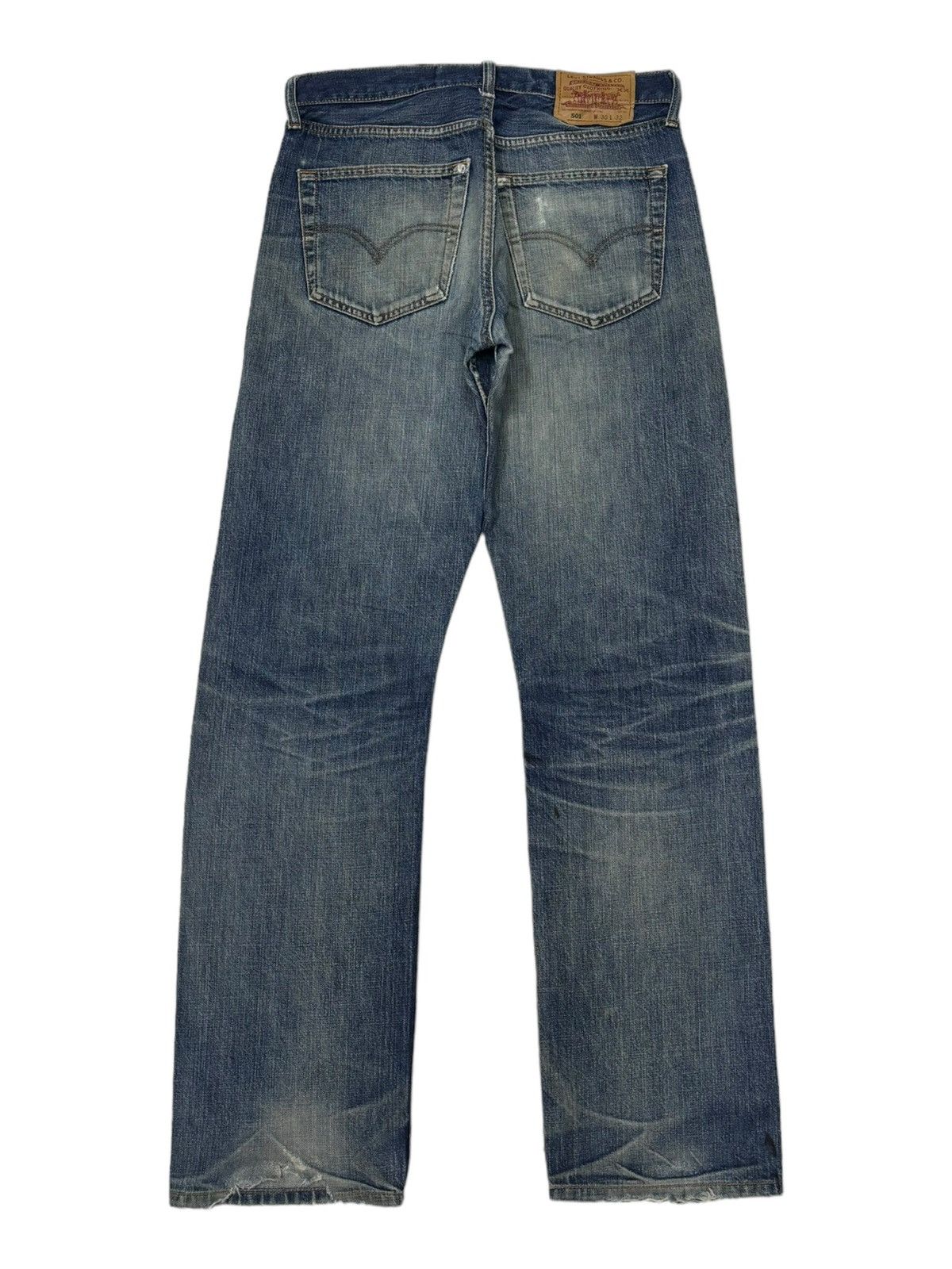 Comme des Garcons 🔥VINTAGE LEVIS 501 PAINTER JEANS UNDERCOVER STYLE DISTRESS Size US 30 / EU 46 - 3 Thumbnail
