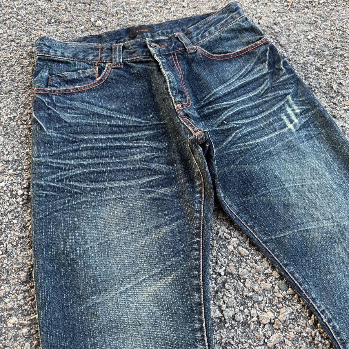Tete Homme W30 VINTAGE TETE HOMME FLARE DENIM JEAN PANTS Size US 30 / EU 46 - 7 Thumbnail