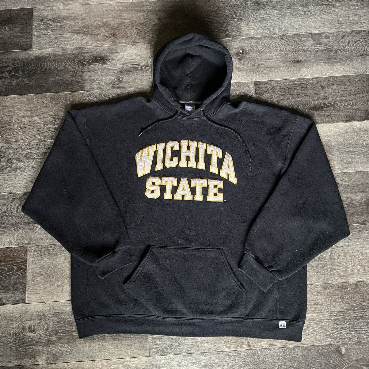 Russell Athletic Vintage Russell Athletic Wichita State College Logo Hoodie Size US XXL / EU 58 / 5 - 1 Thumbnail