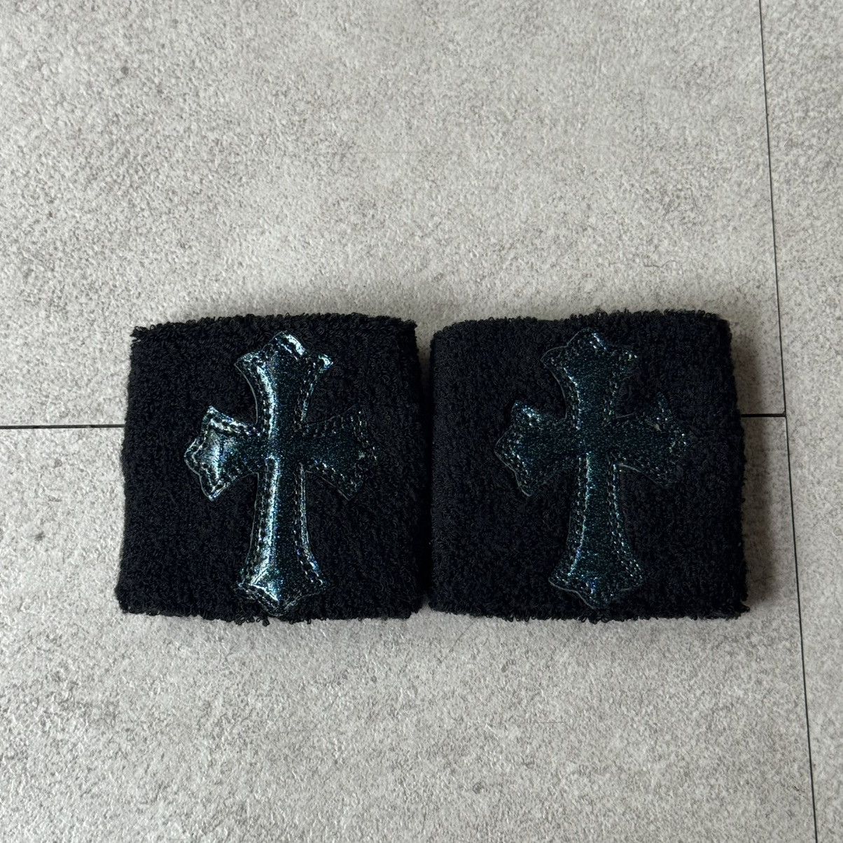 Chrome Hearts Chrome Hearts Galaxy patent leather Cross patch wristband Size ONE SIZE - 1 Thumbnail