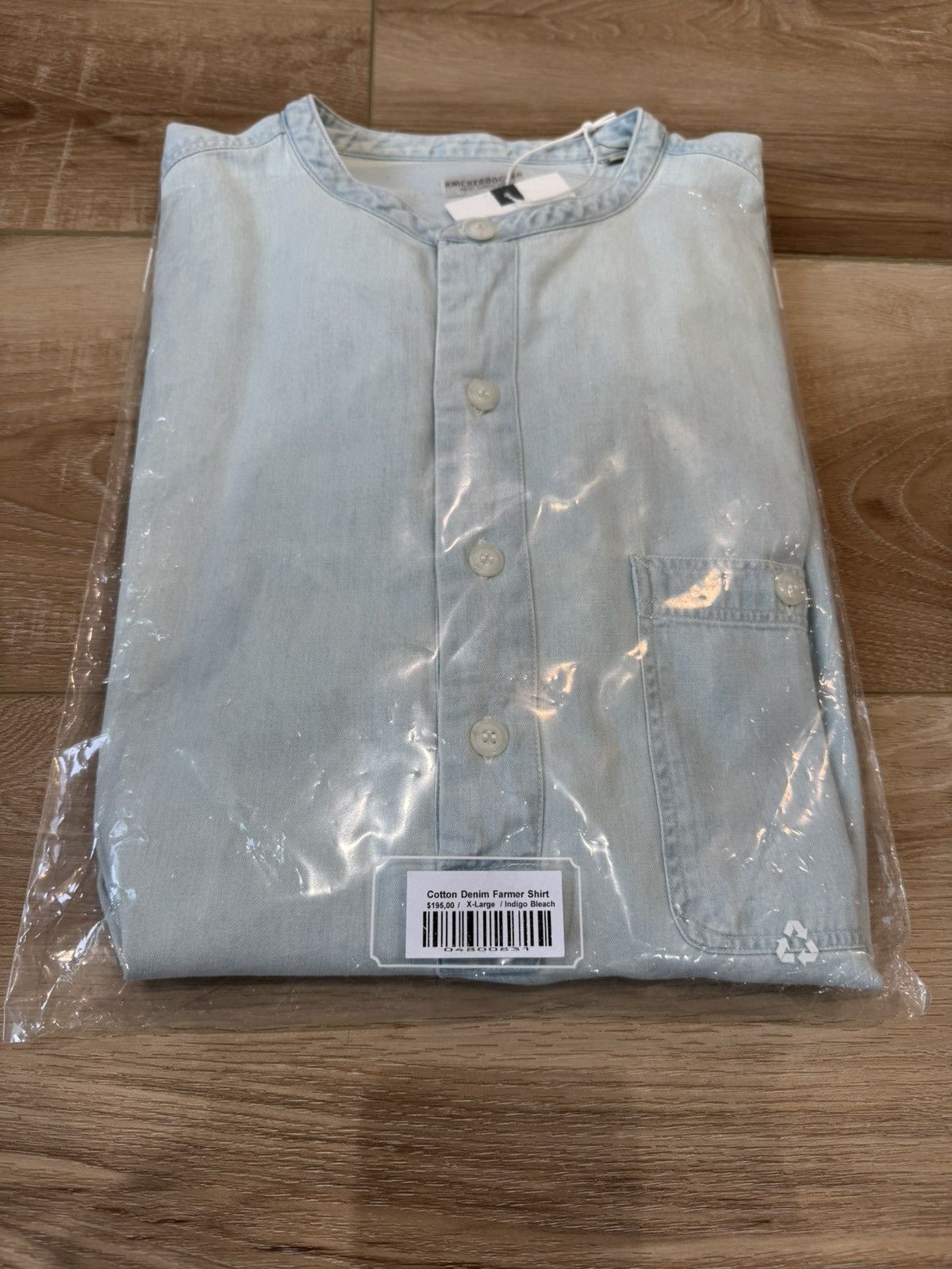 Knickerbocker Mfg Co Knickerbocker Cotton Denim Farmer Shirt Size US XL / EU 56 / 4 - 3 Thumbnail