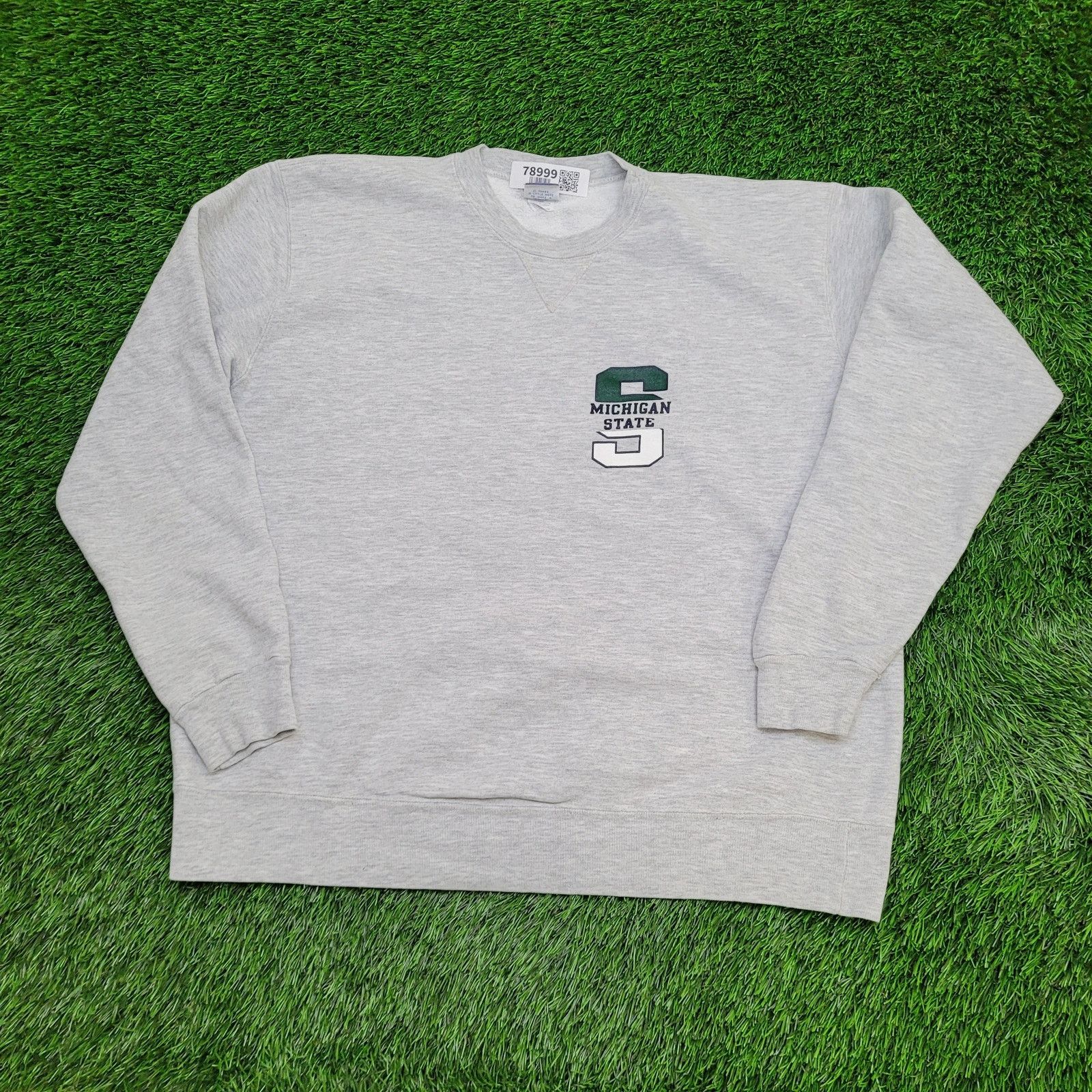 Champion Vintage Michigan State Sweatshirt Womens 2XL 25x26 USA Size XXL / US 16-18 / IT 52-54 - 2 Thumbnail