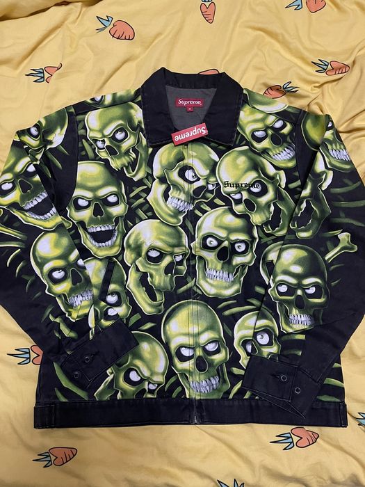 Skull pile work sales jacket