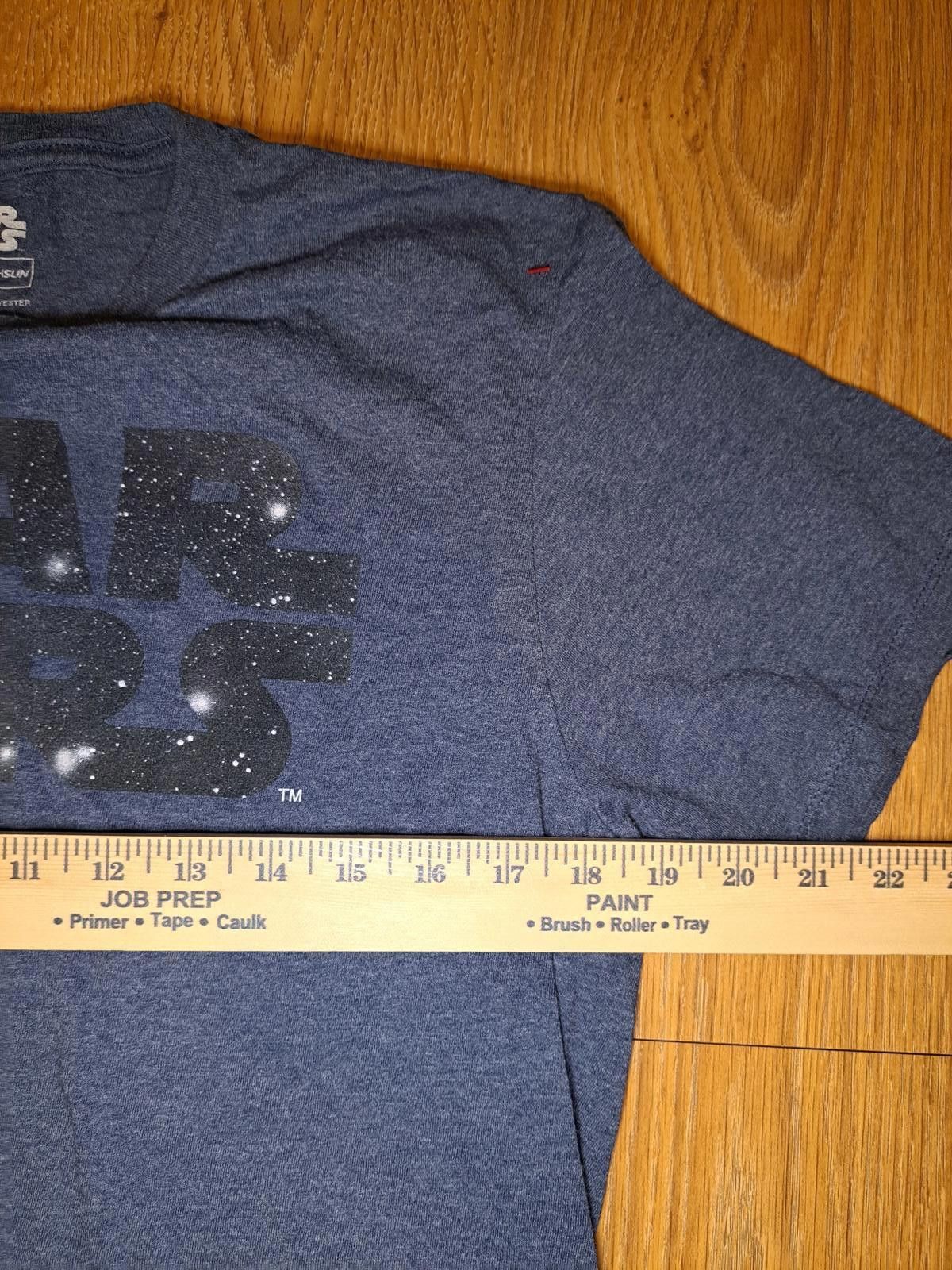 Star Wars STAR WARS Logo T Shirt Mens Medium Blue Cotton Blend Size US M / EU 48-50 / 2 - 5 Thumbnail