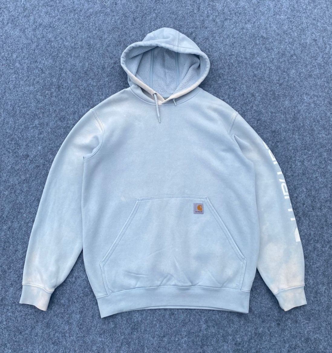 Carhartt Vintage Carhartt Loose Fit Streetwear Hoodies Size US L / EU 52-54 / 3 - 1 Thumbnail