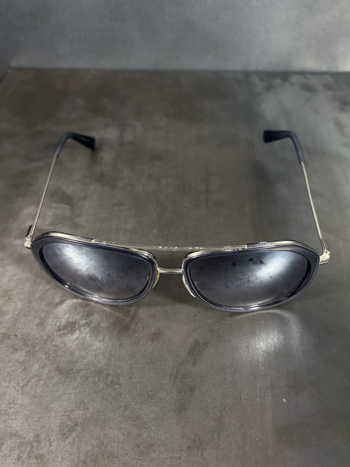 MCM MCM Sunglasses Metal Aviators Monogram 2010s Designer Italy Size ONE SIZE - 6 Thumbnail
