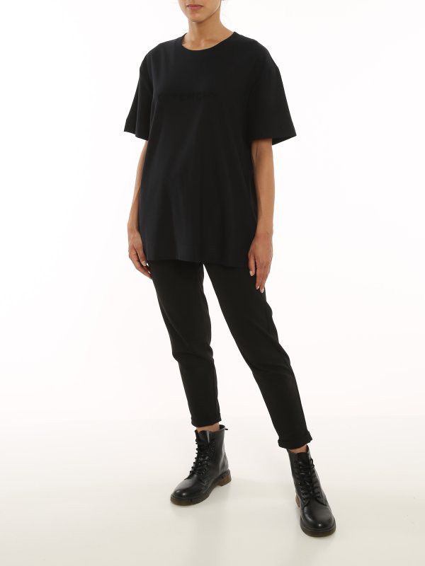 Givenchy o1loc1c0724 T-Shirt in Black Size M / US 6-8 / IT 42-44 - 2 Thumbnail