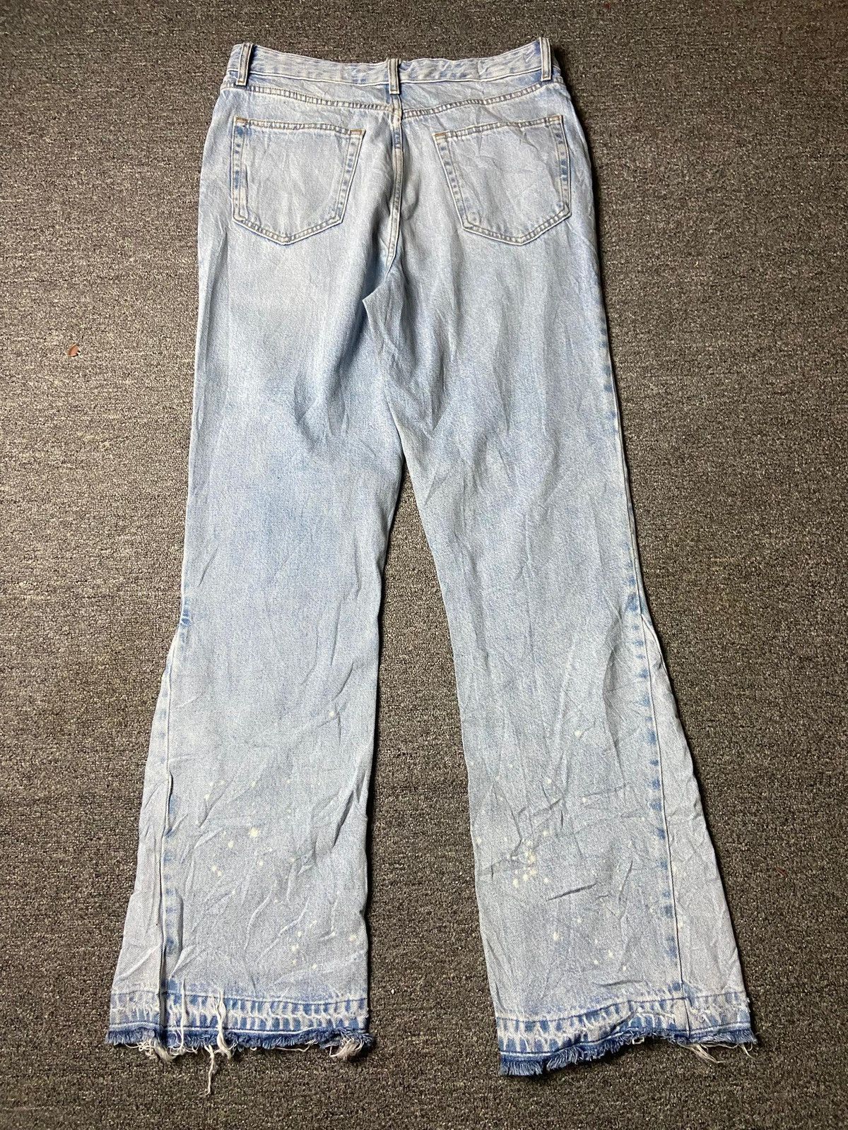 Zara Vintage ZARA Flare Denim Jeans (142) Size US 33 - 2 Thumbnail