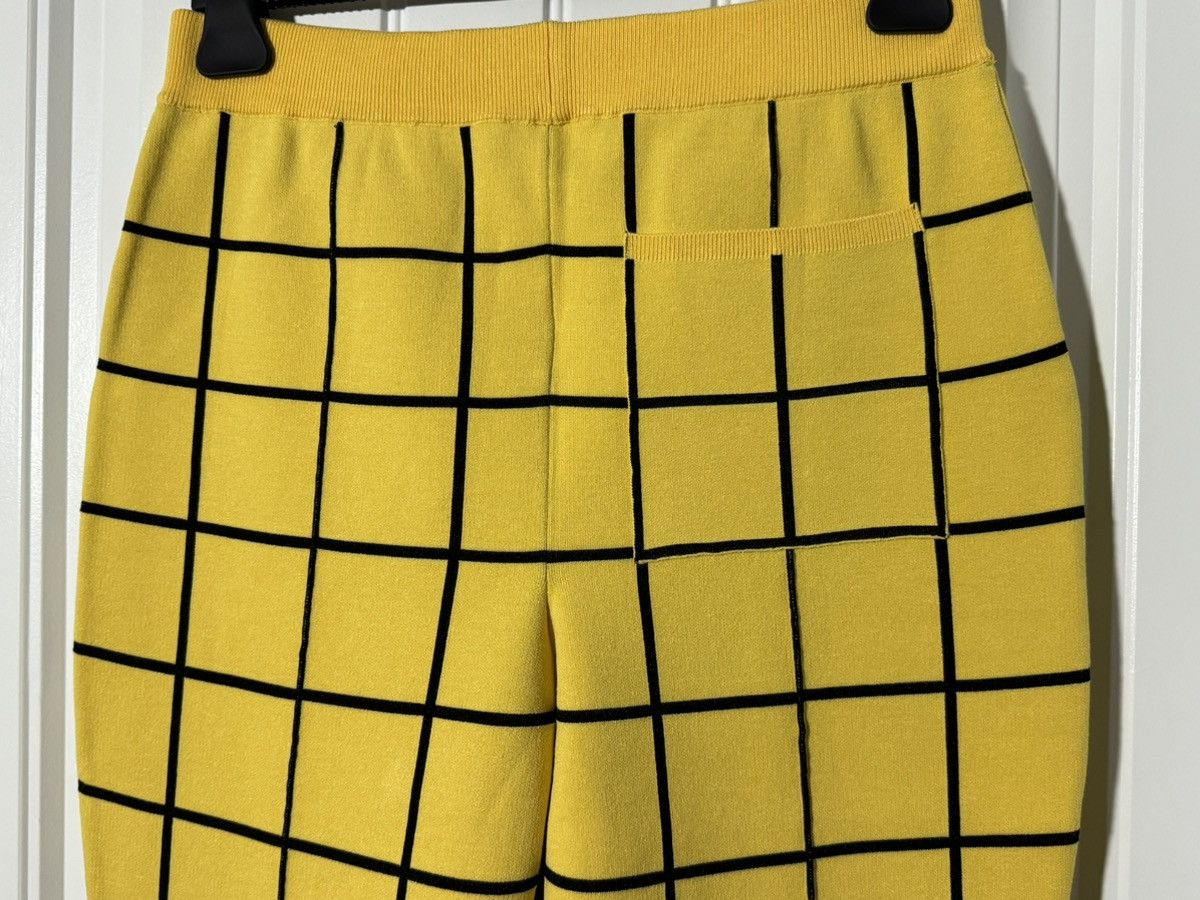 Marni Marni Yellow Grid Pants NWT Size 58 (42 US) FW Runway Size US 42 / EU 58 - 8 Thumbnail