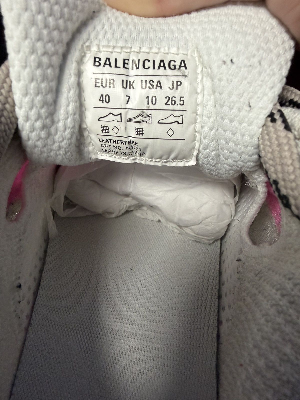 Balenciaga Balenciaga 3XL Sneakers Size US 10 / IT 40 - 5 Thumbnail