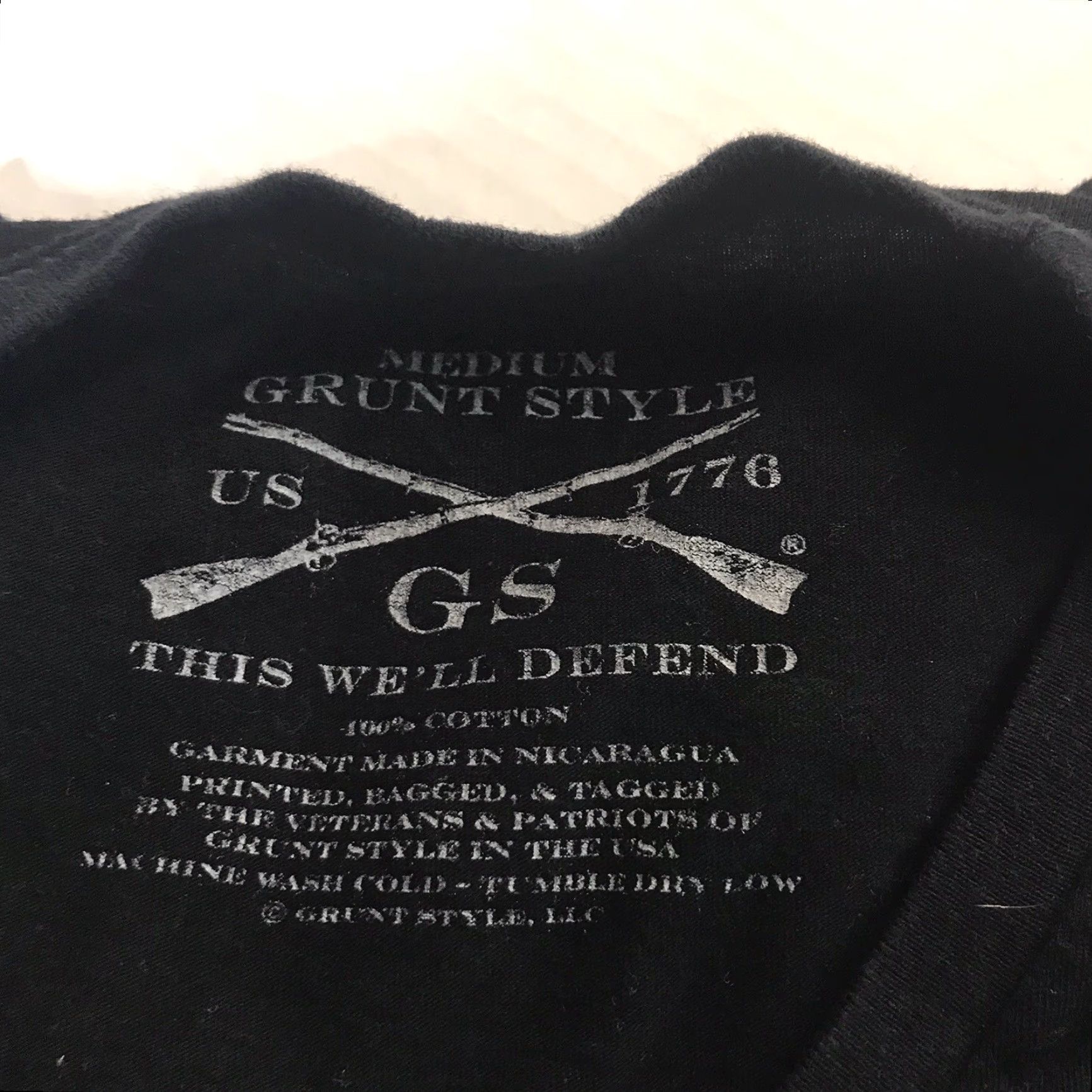Vintage Grunt Style Skull Graphic Print T-Shirt Womens Size M Black Casual Short Sleeve Size M / US 6-8 / IT 42-44 - 5 Thumbnail
