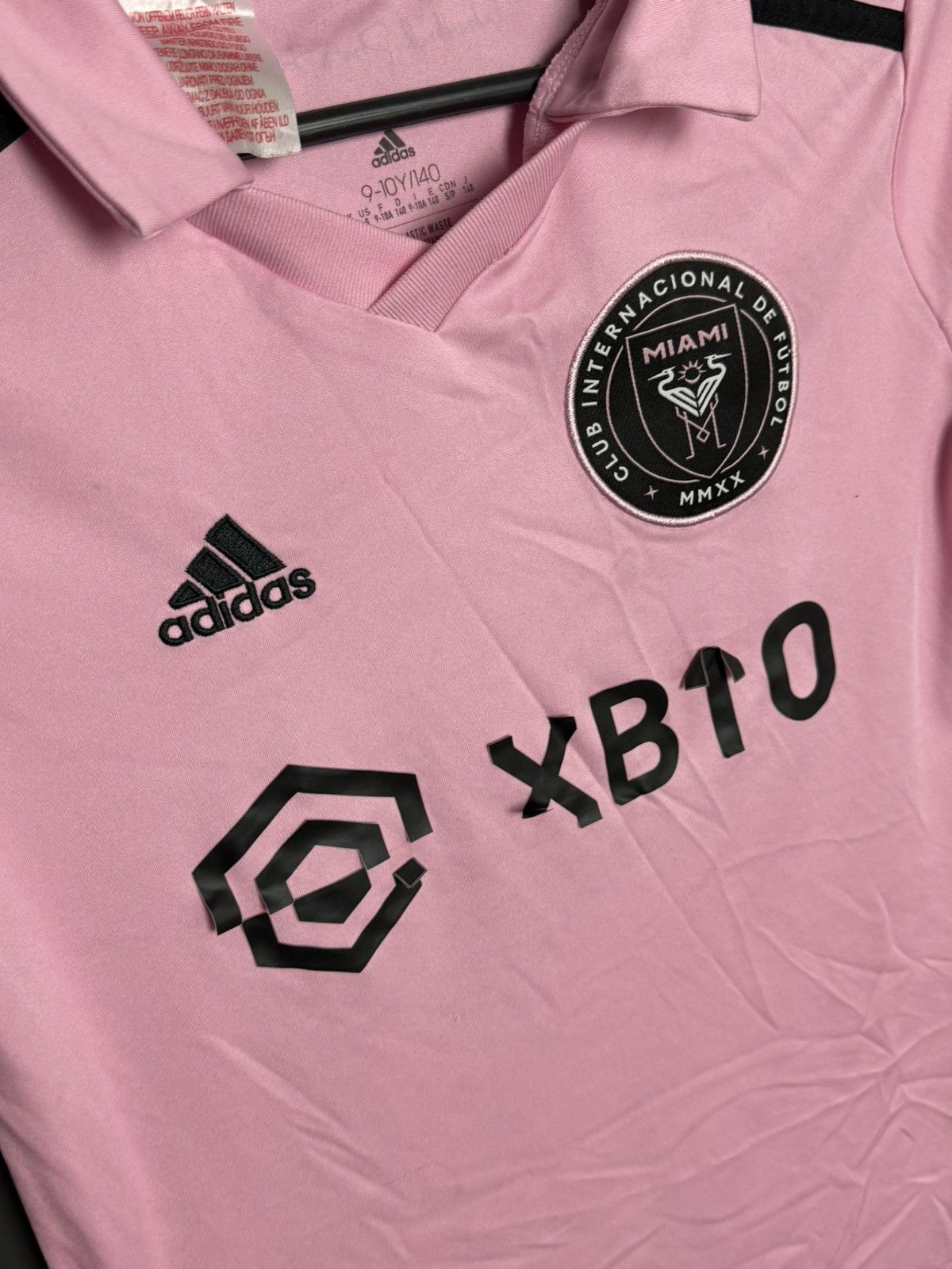 Adidas KIDS Inter Miami 22/23 Home Messi Football Jersey T-Shirt Size US XS / EU 42 / 0 - 4 Thumbnail