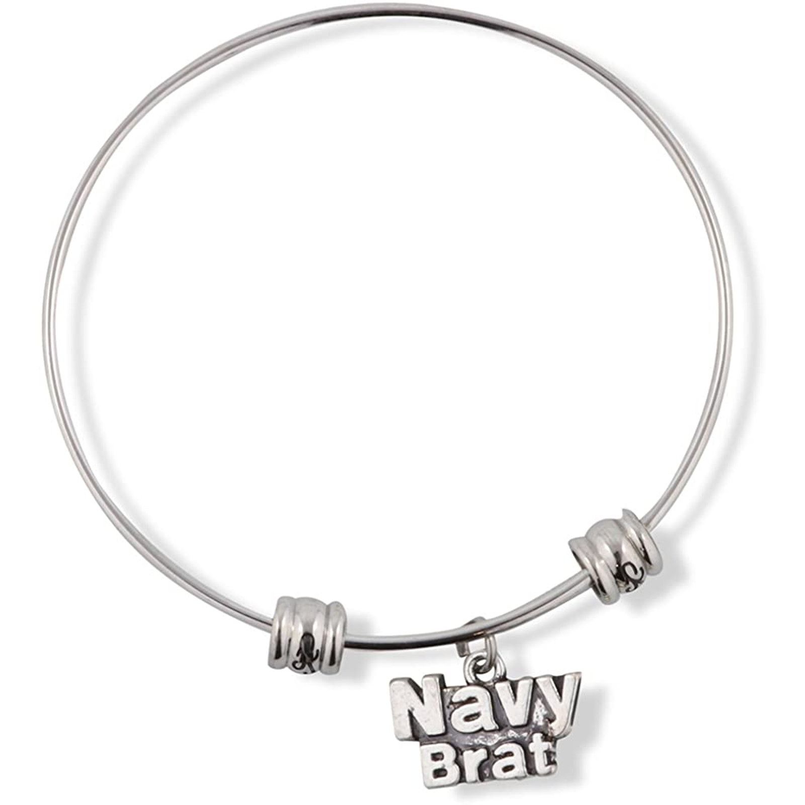 & Other Stories Navy Brat Fancy Charm Bangle Bracelet Size ONE SIZE - 1 Thumbnail