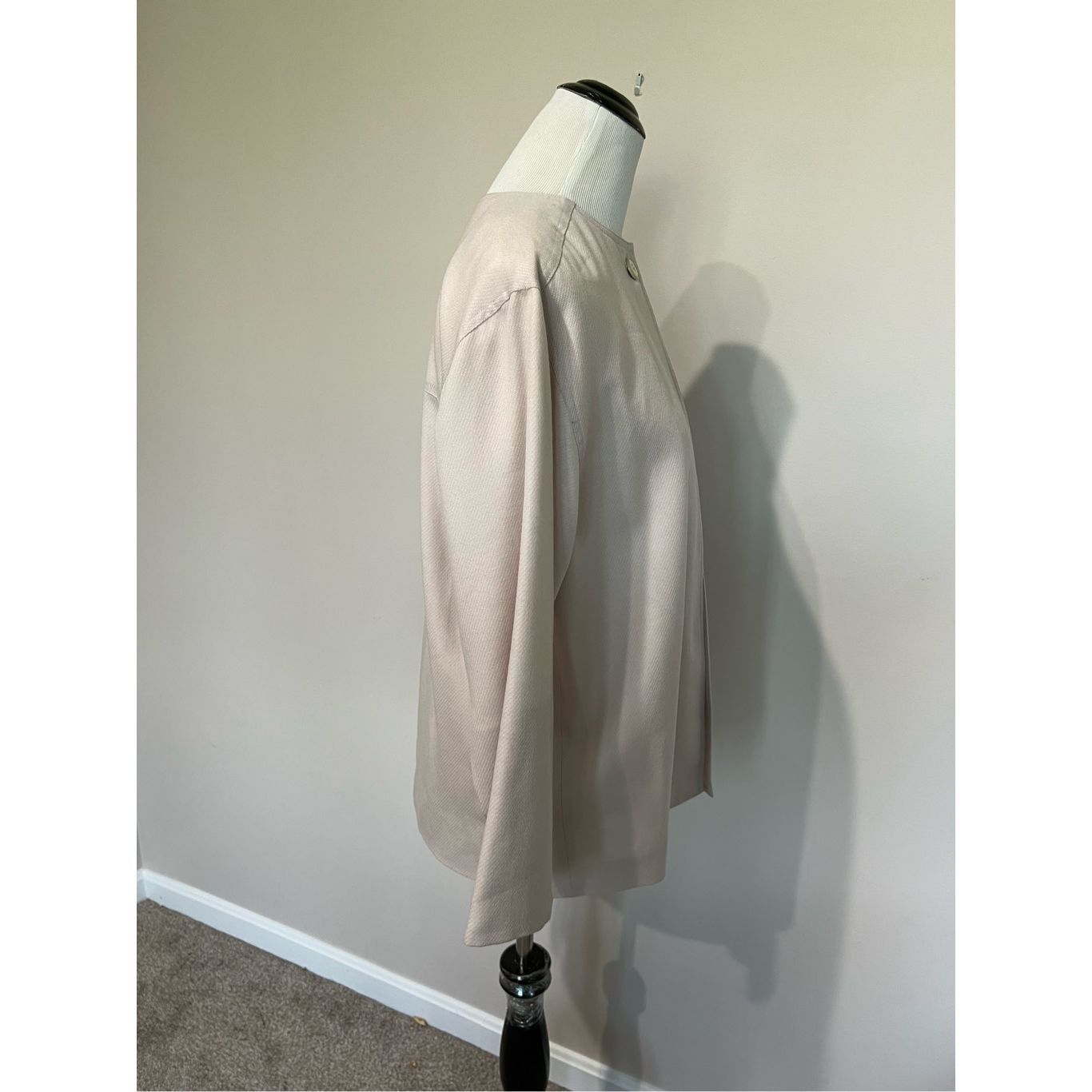 Geoffrey Beene Geoffrey Beene NWT light pink wool cardigan coat oversized s Size M / US 6-8 / IT 42-44 - 3 Thumbnail