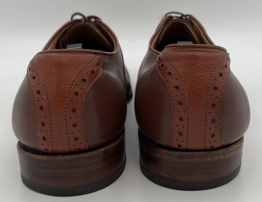 Allen Edmonds Allen Edmonds MONTE CARLO Size 9AA Brown Leather & Snakeskin Size US 9 / EU 42 - 4 Thumbnail