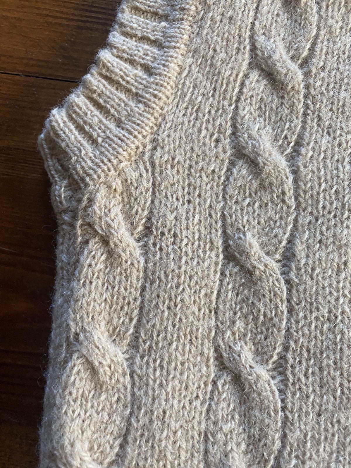 Saks Fifth Avenue × Vintage Vintage 70’s Saks Fifth Ave Wool Knit Cardigan Sweater Vest Size S / US 4 / IT 40 - 8 Thumbnail