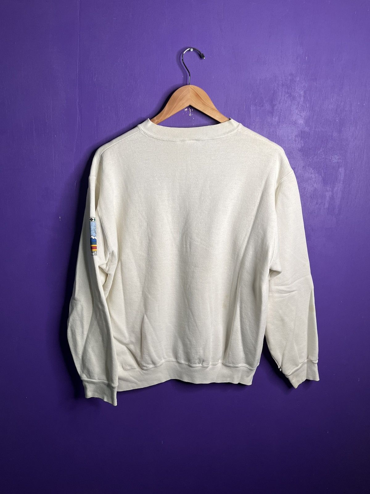 American Eagle Outfitters × Vintage Vintage 90s American Eagle ski France sweatshirt Size US L / EU 52-54 / 3 - 2 Thumbnail