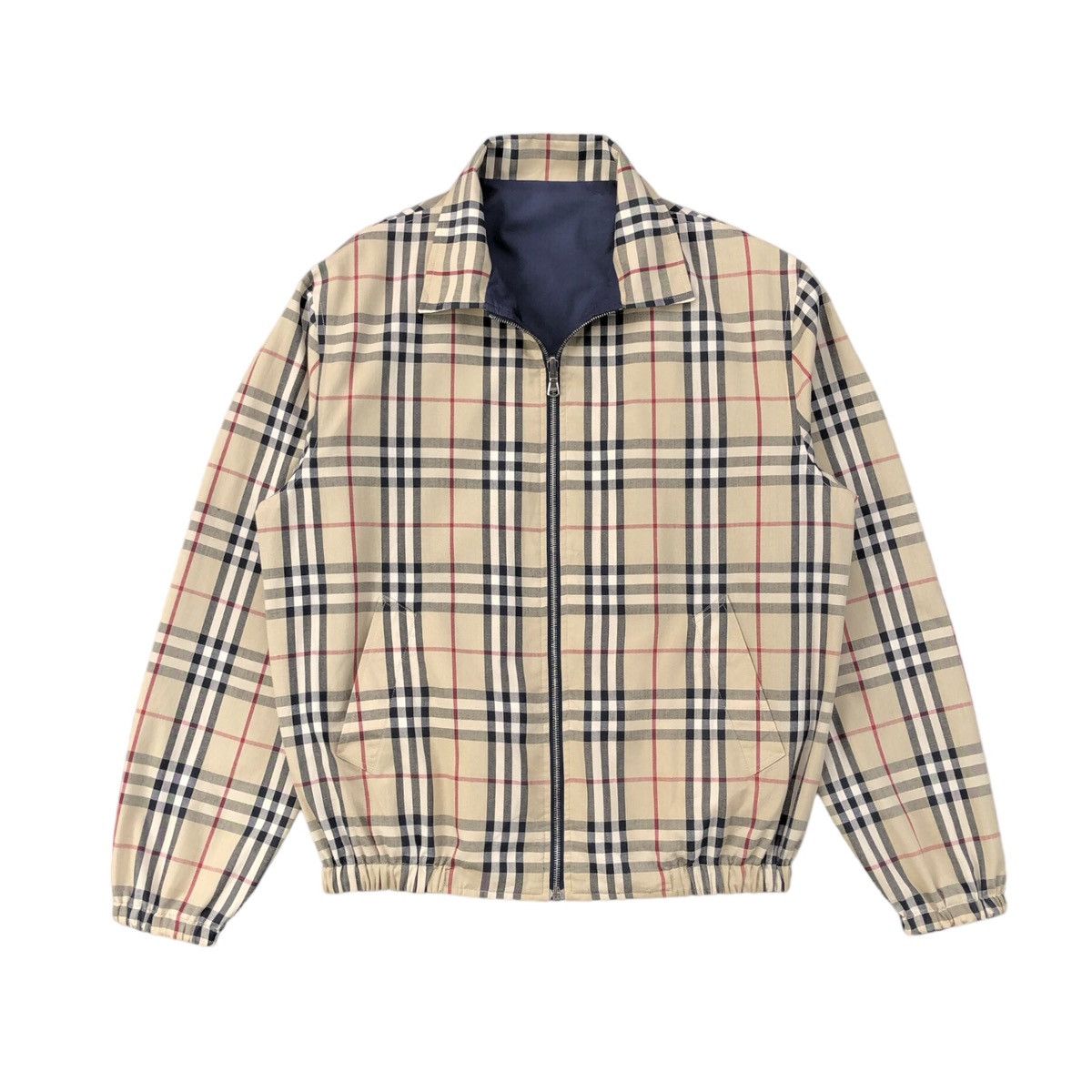Burberry Vintage Burberry London Novacheck Reversible Bomber Jacket Size US L / EU 52-54 / 3 - 5 Thumbnail