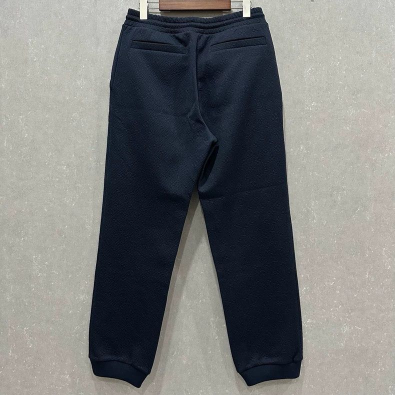 Louis Vuitton Louis Vuitton size l Blue Embossed Pants Size US 28 / EU 44 - 1 Thumbnail