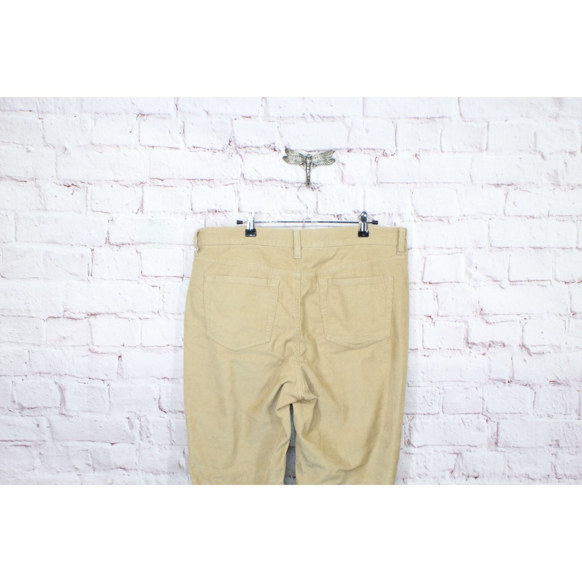 L.L. Bean LL Bean BeanFlex Five Pocket Corduroy Pants Straight Leg Size 36" / US 14 / IT 50 - 4 Thumbnail