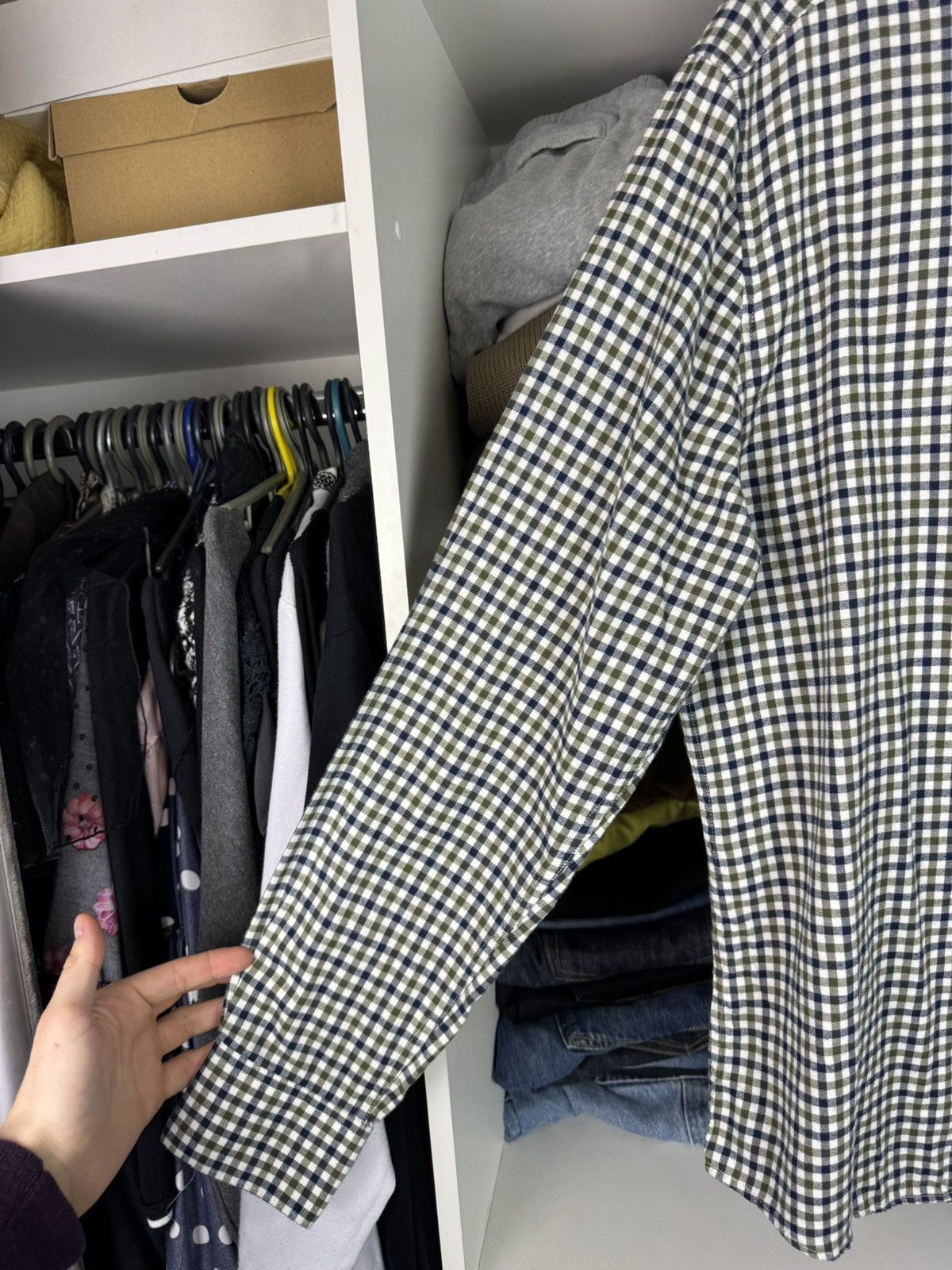 Barbour Barbour Finkle Tailored Gingham Shirt Mens Size US M / EU 48-50 / 2 - 9 Thumbnail