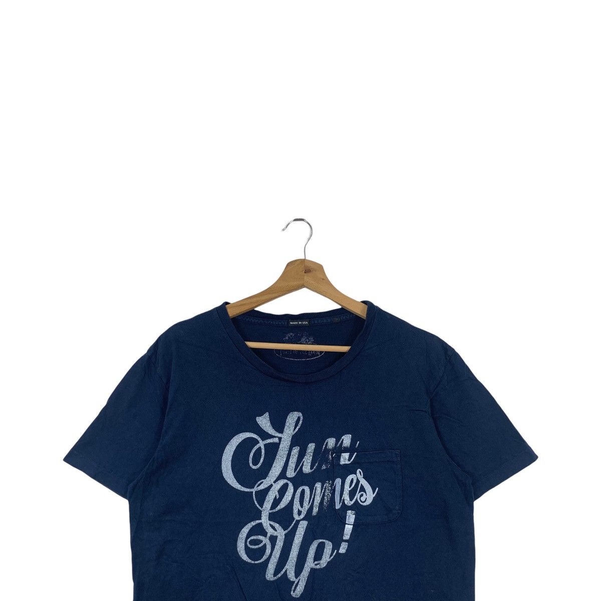 Fruit Of The Loom SUN COMES UP! Fruit Of The Loom Made In USA Tee Shirt Size L / US 10 / IT 46 - 2 Thumbnail