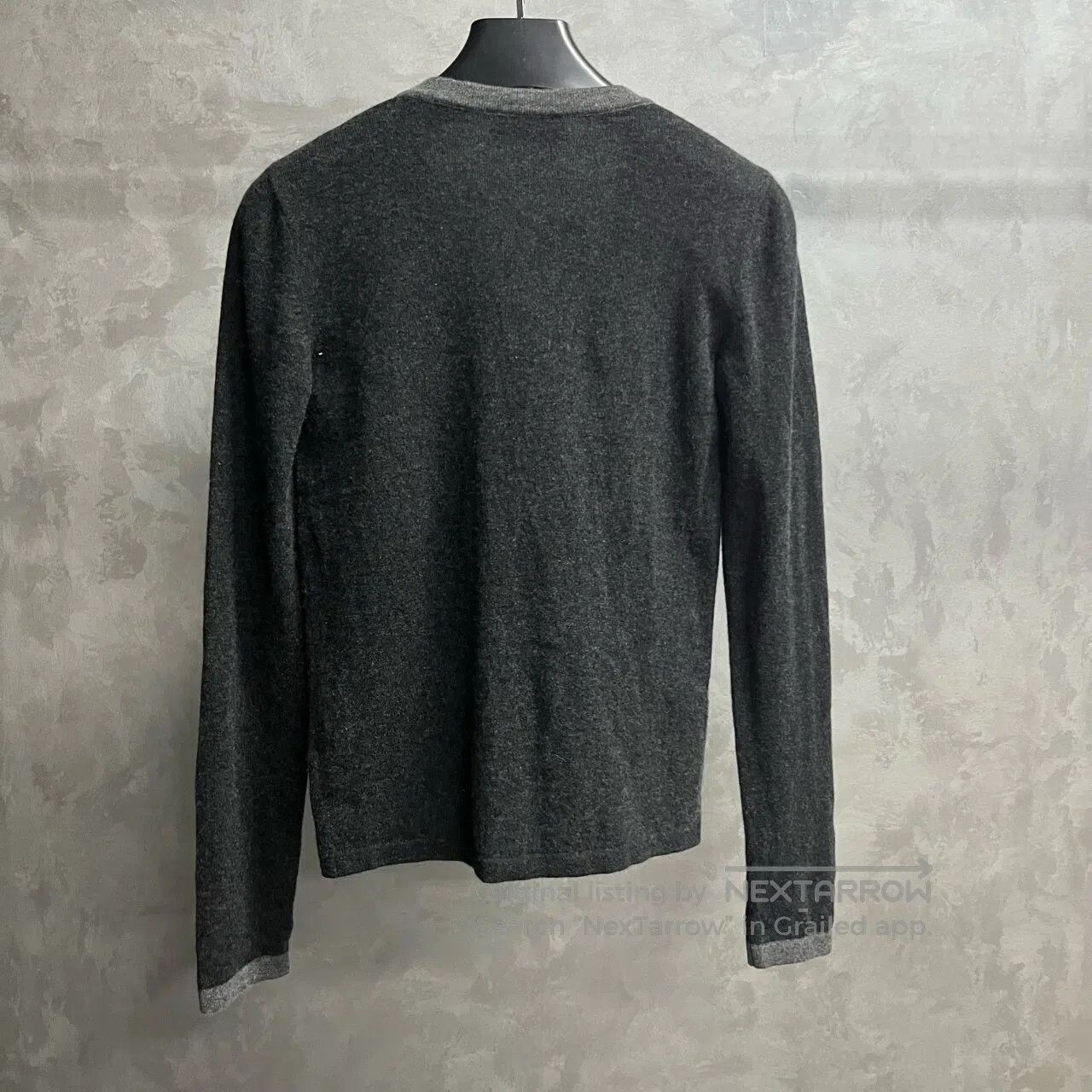 Dolce & Gabbana Dolce Gabbana Gray color-blended striped logo buttoned car Size US XS / EU 42 / 0 - 5 Thumbnail