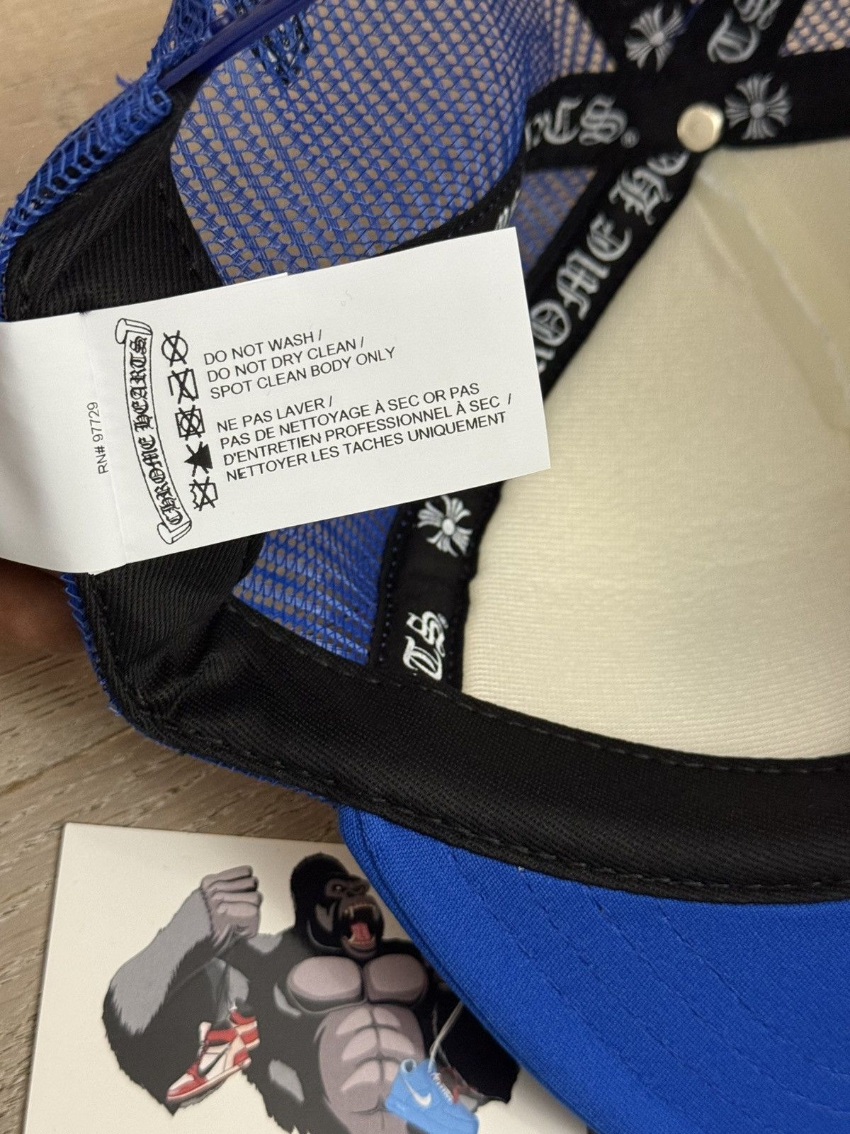Chrome Hearts Chrome Hearts Eyechart Trucker Hat Size ONE SIZE - 6 Thumbnail