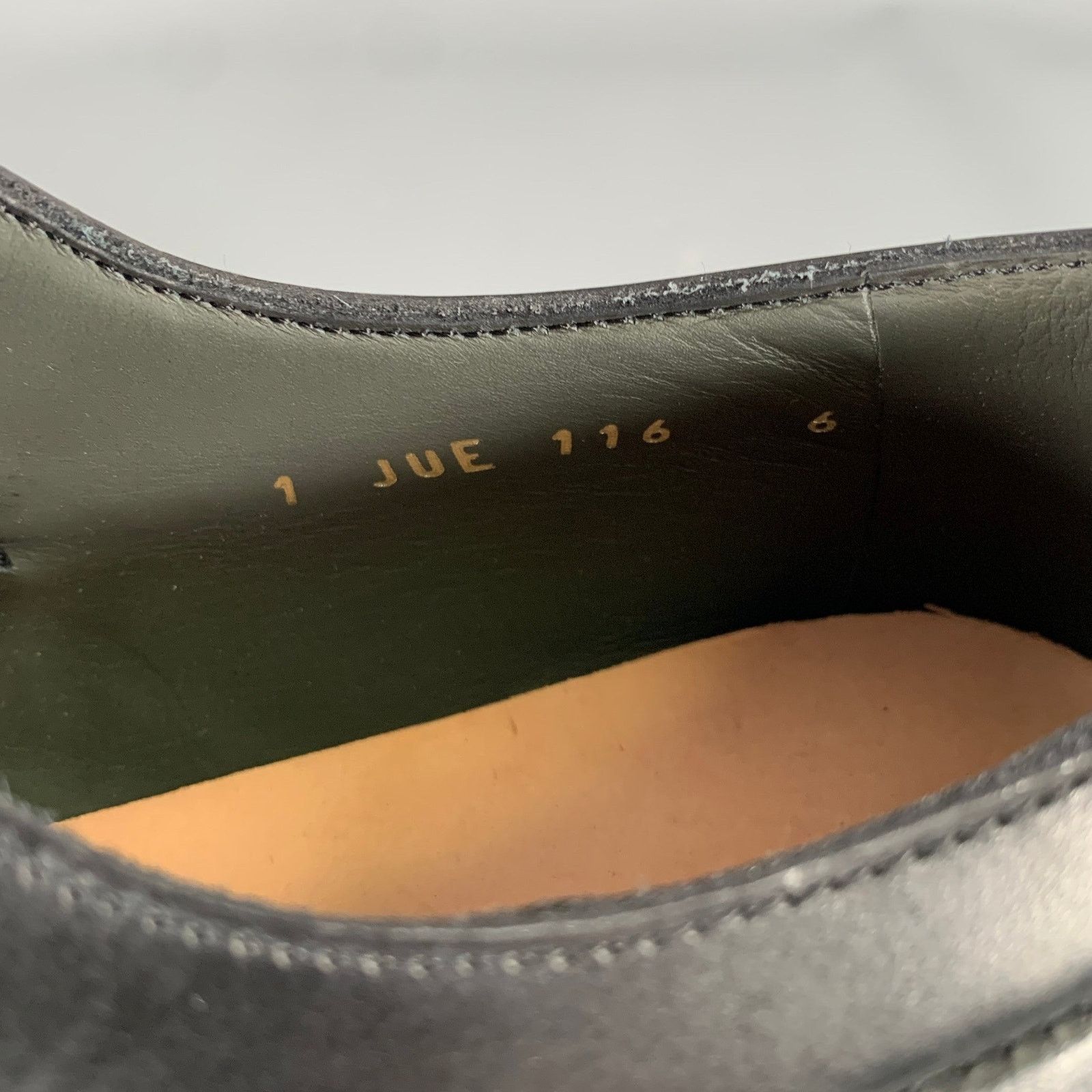 Jil Sander JIL SANDER Size 7 Black Leather Lace Up Shoes Size US 7 / EU 40 - 8 Thumbnail