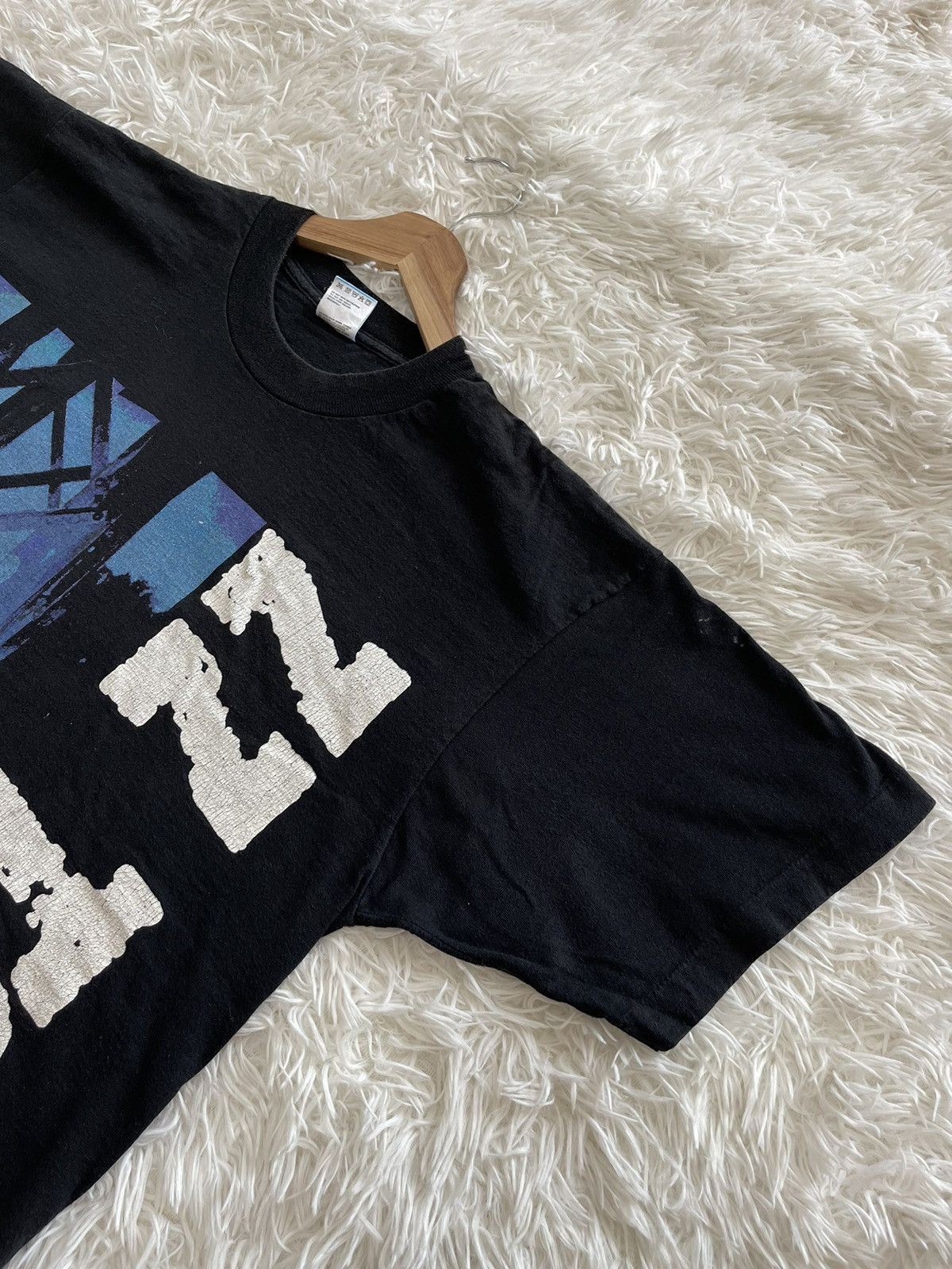 Band Tees Vintage 90s Single Stitched ZZ Top Antenna Band Tees Size US L / EU 52-54 / 3 - 2 Thumbnail